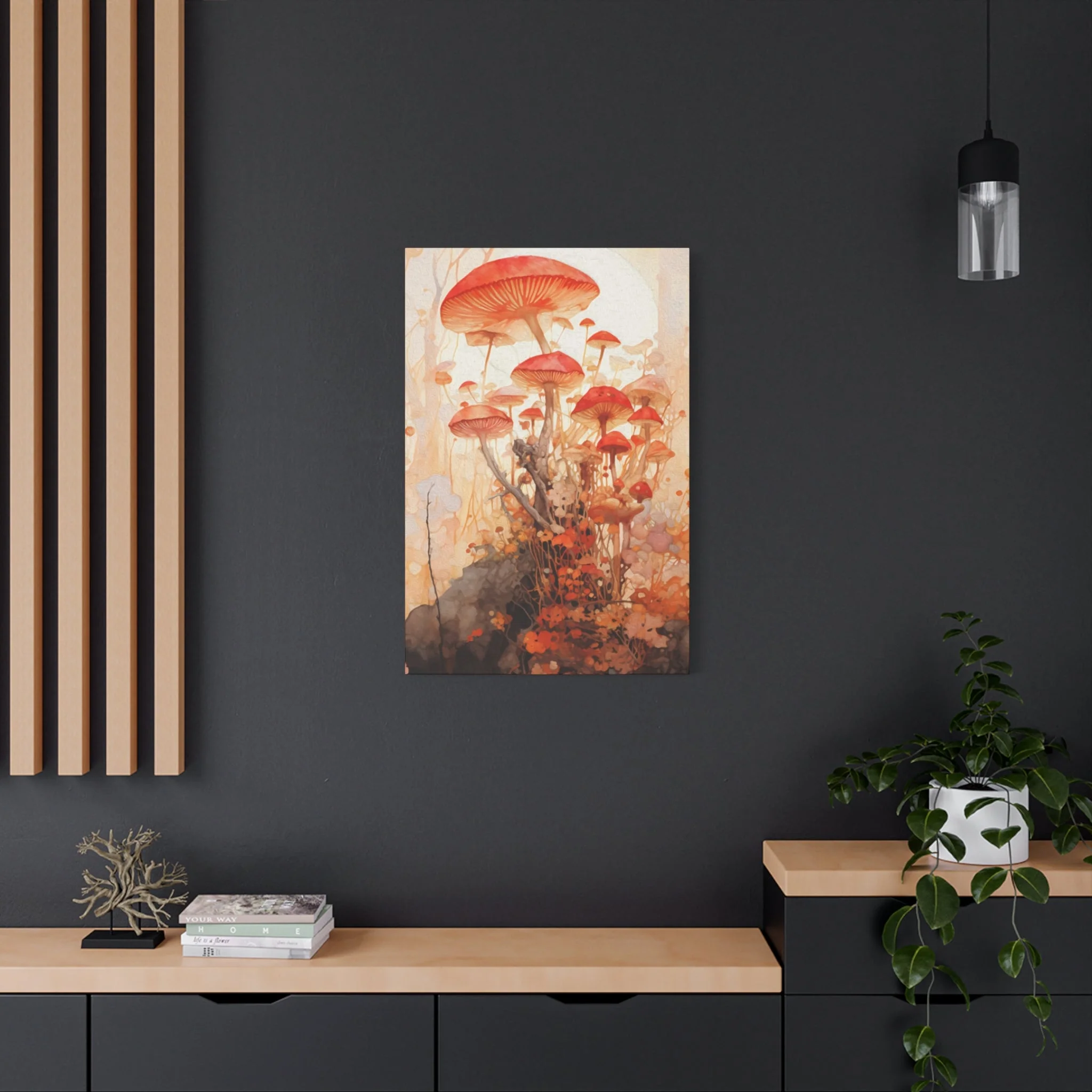 Mushroom Family Wall Art & Canvas Prints - Image 6