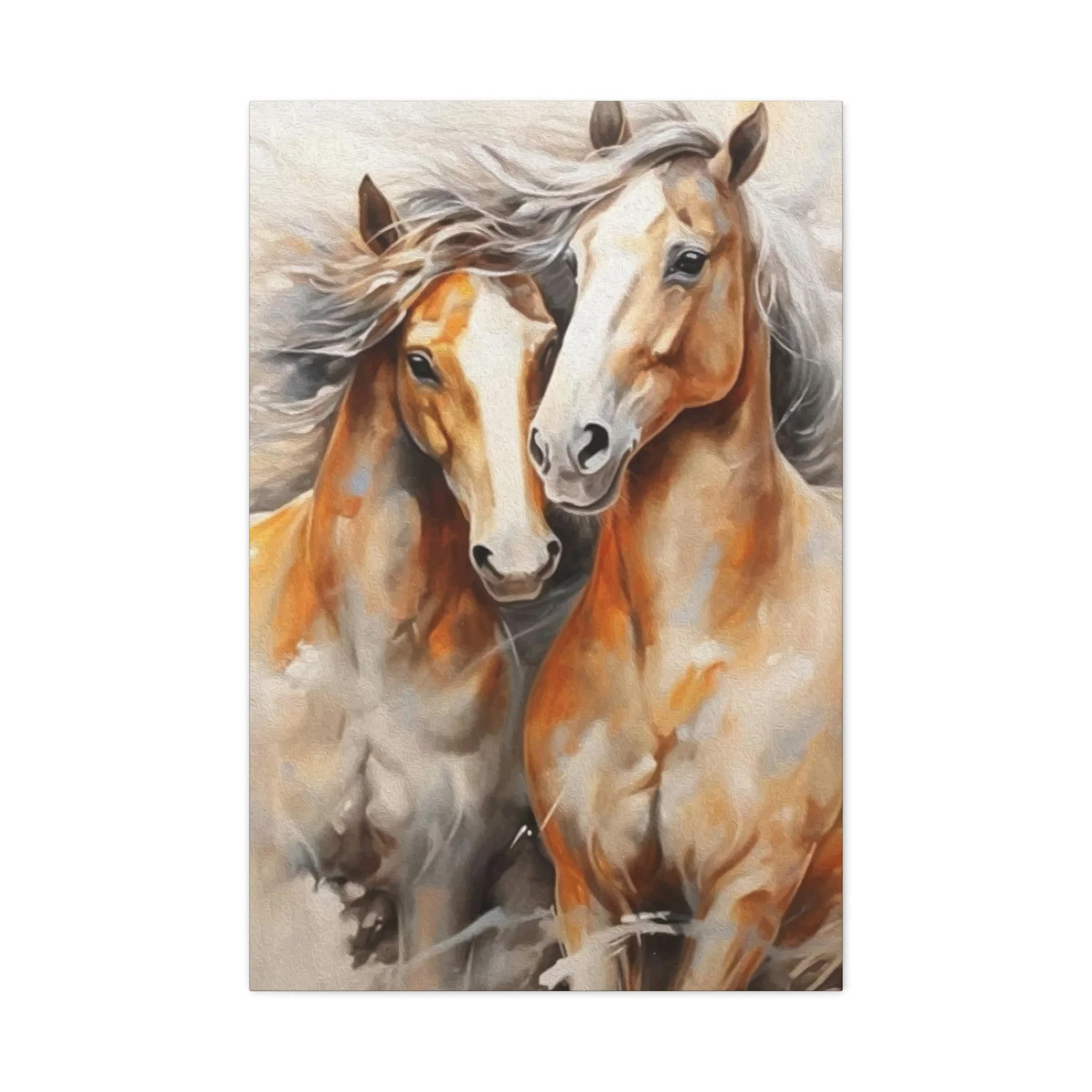 Horse Couple Wall Art & Canvas Prints - Image 10