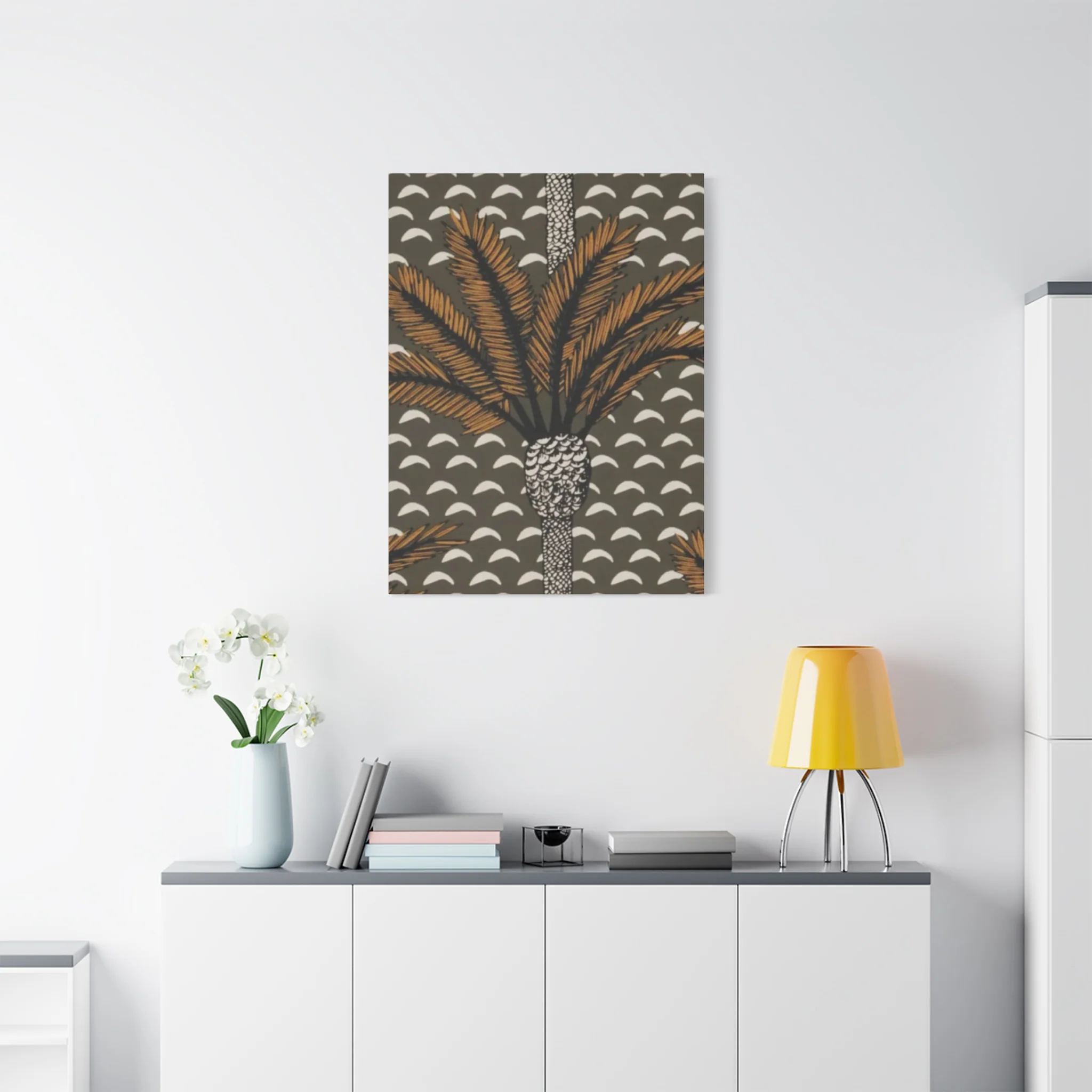Palm Tree Brown Leaves Wall Art & Canvas Prints - Image 12