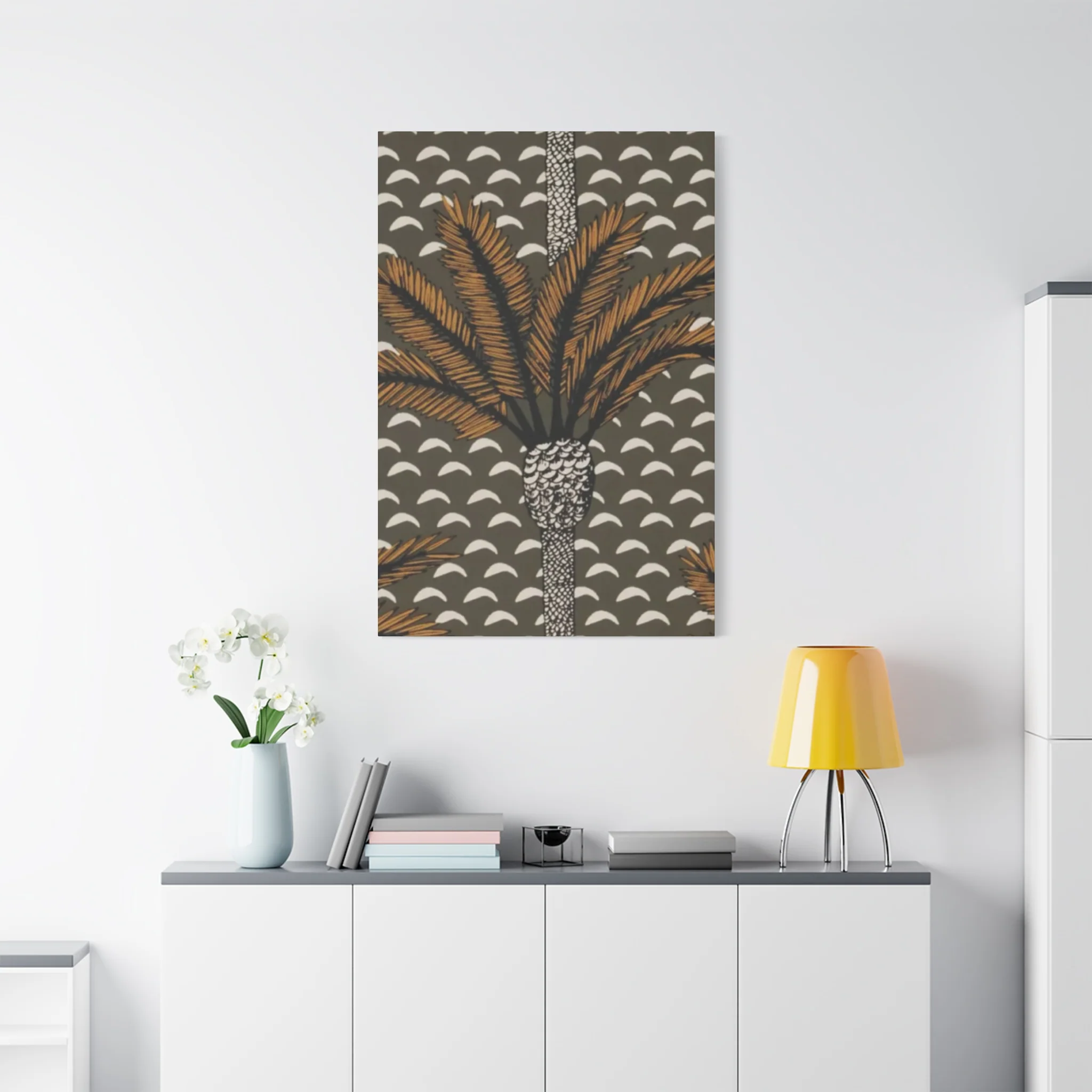 Palm Tree Brown Leaves Wall Art & Canvas Prints - Image 15