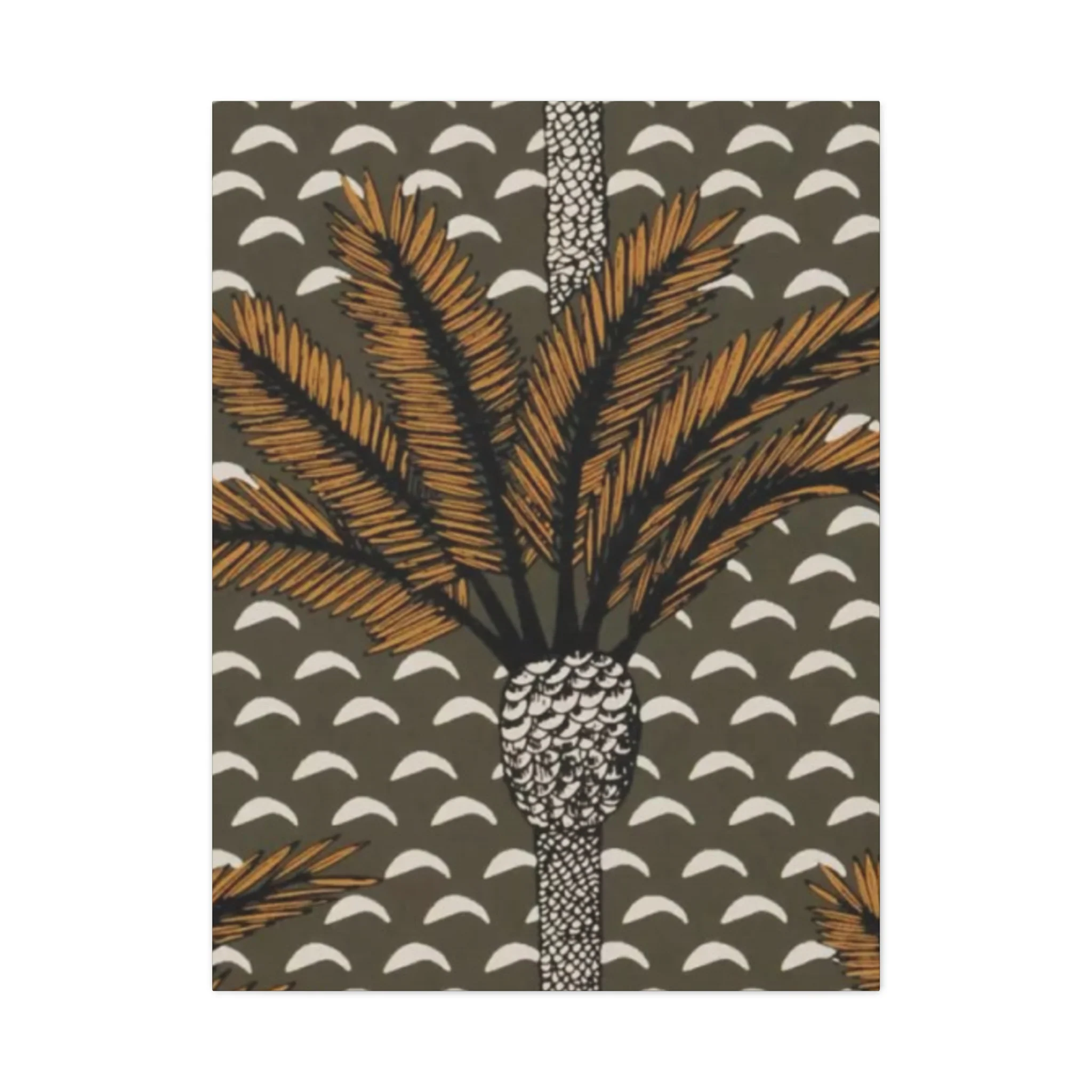 Palm Tree Brown Leaves Wall Art & Canvas Prints - Image 3