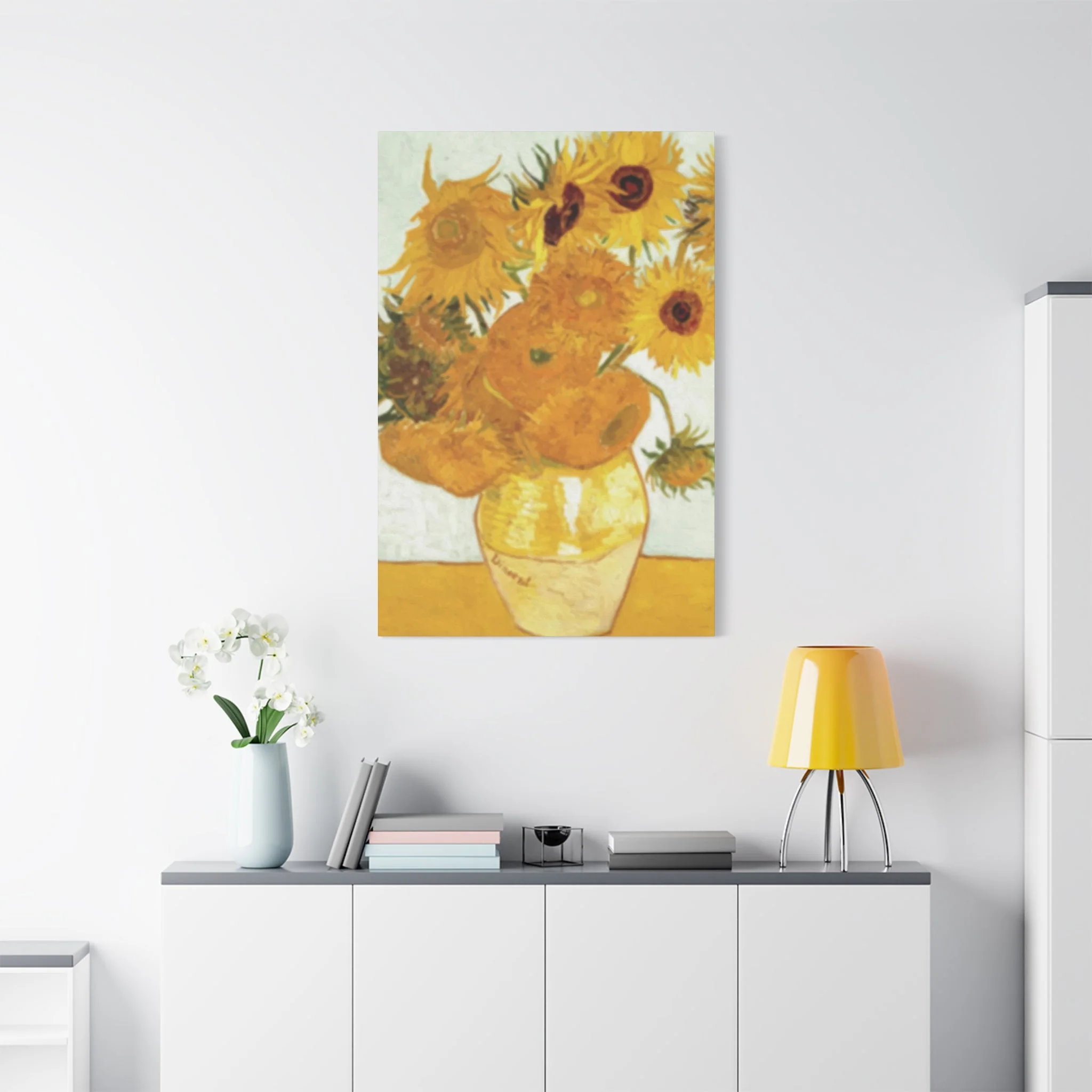 Peirre Sunflower Wall Art & Canvas Prints - Image 4