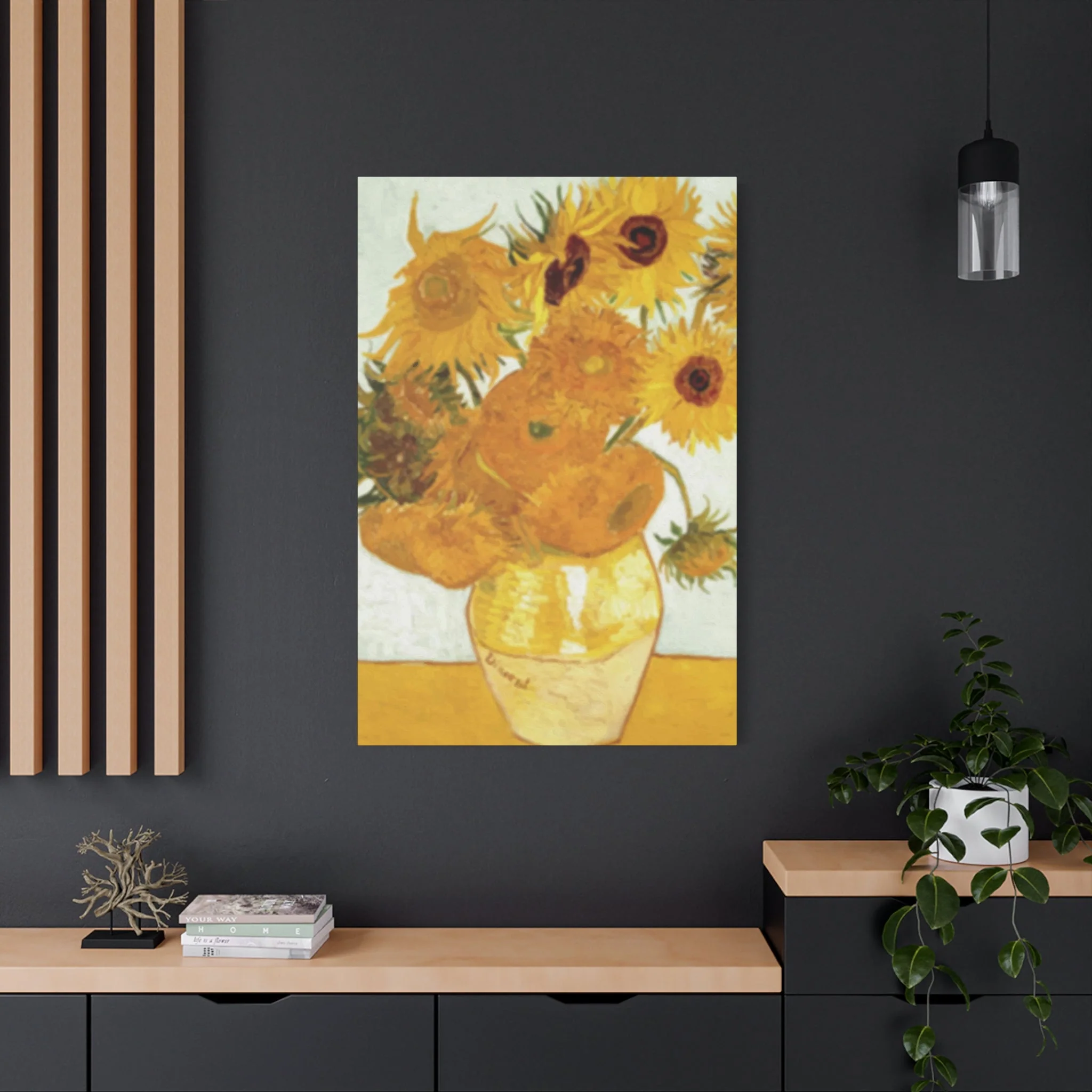 Peirre Sunflower Wall Art & Canvas Prints - Image 5