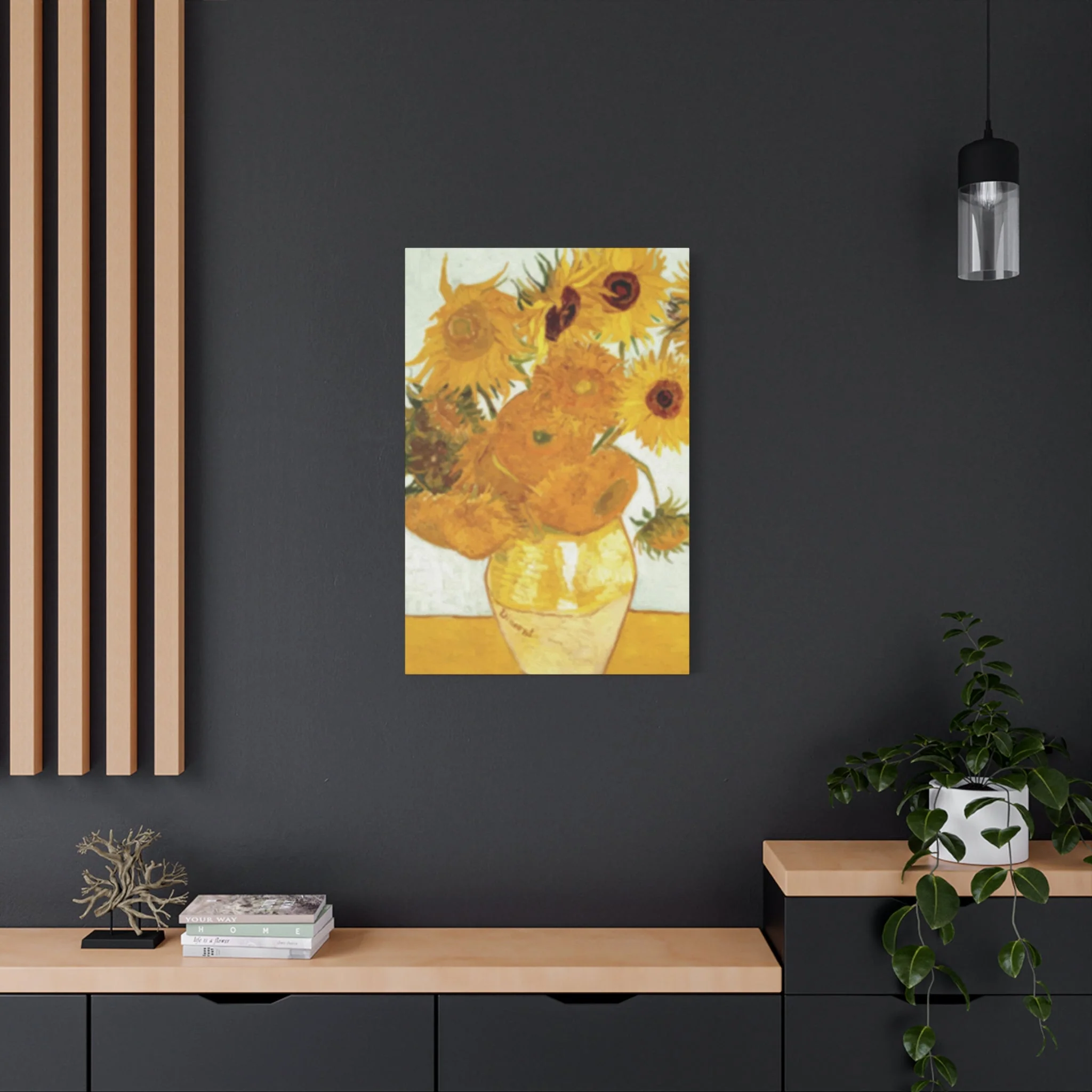 Peirre Sunflower Wall Art & Canvas Prints - Image 8