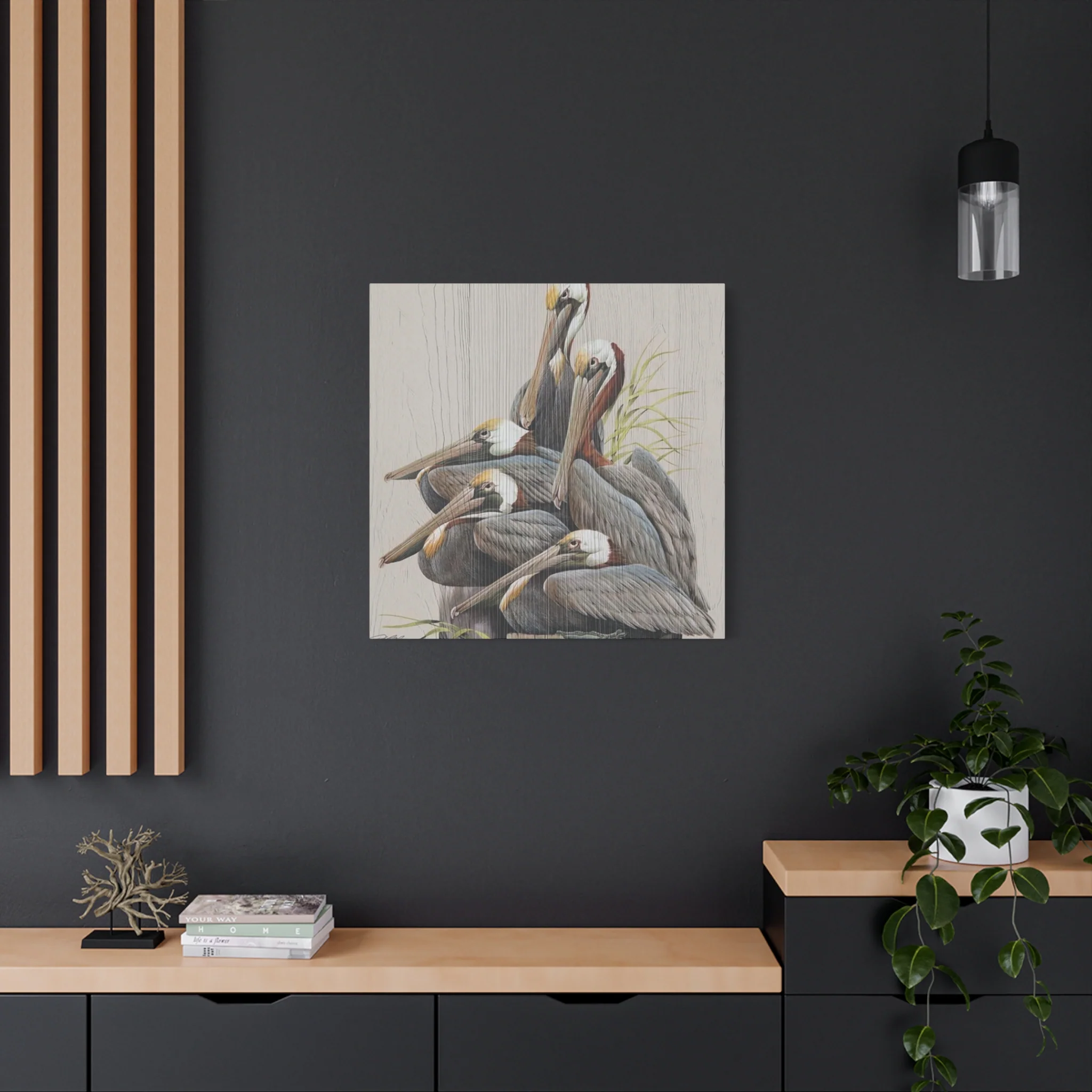 Pelican Family Poster Wall Art & Canvas Prints - Image 10