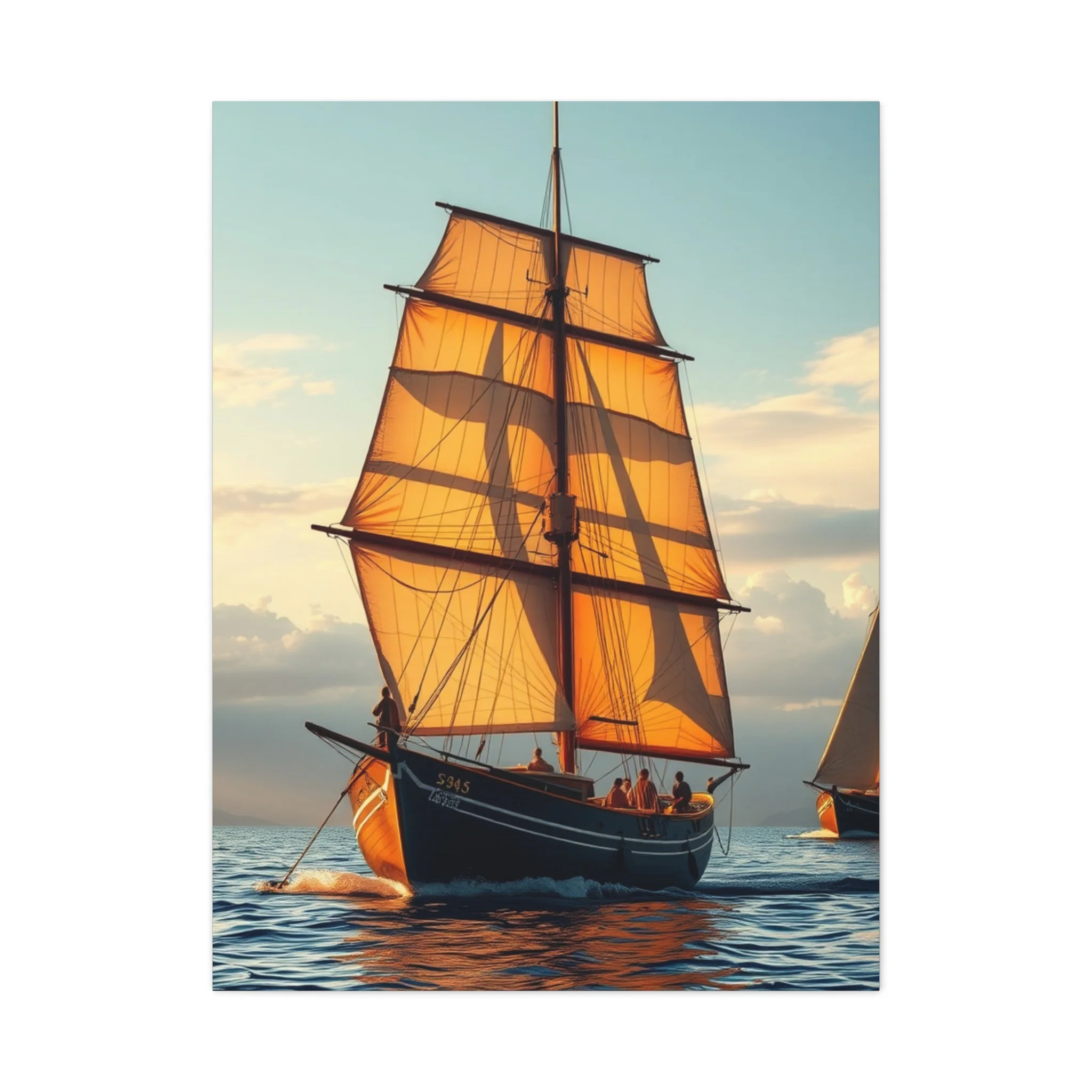 Serene Seafarer Tableau - Image 3