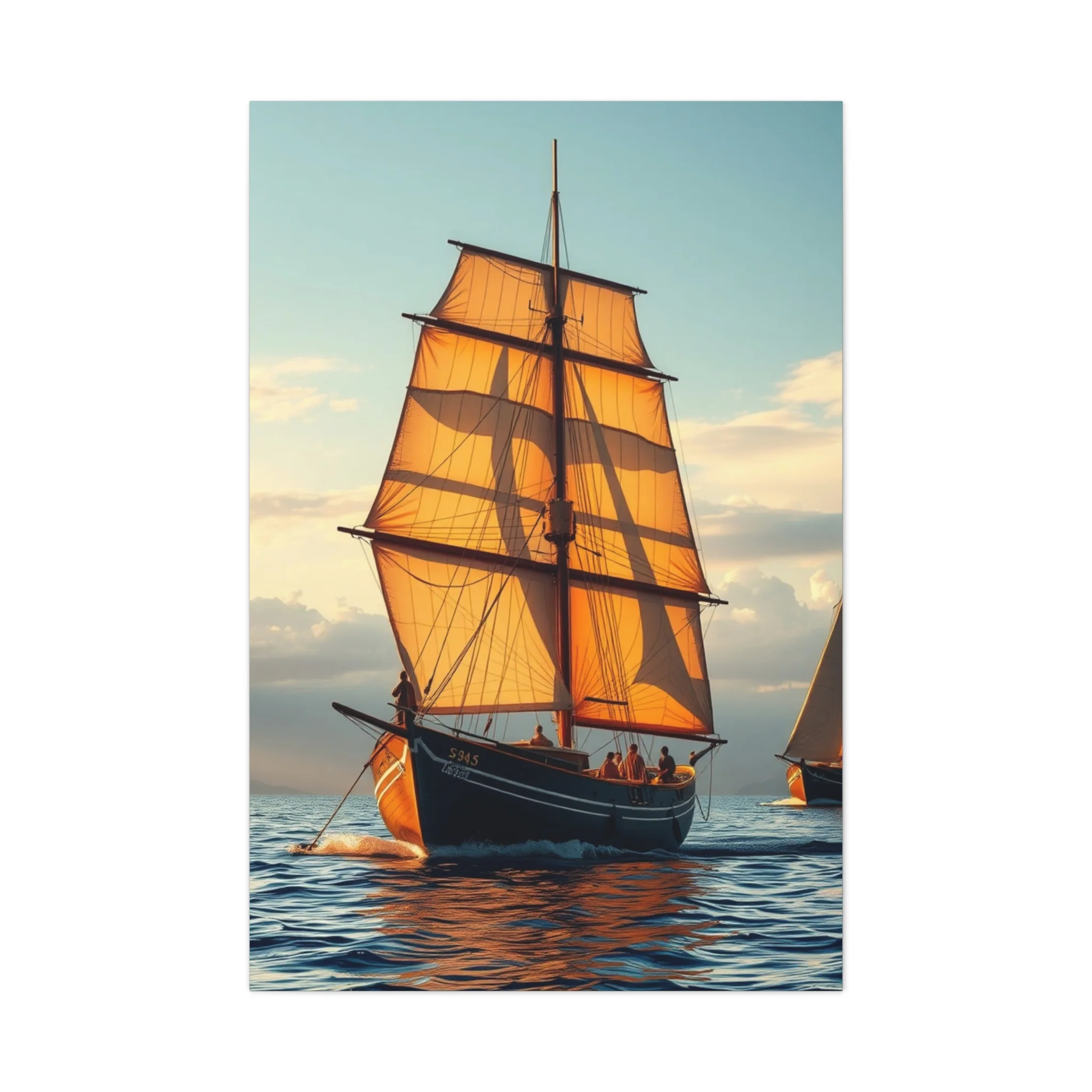 Serene Seafarer Tableau - Image 4