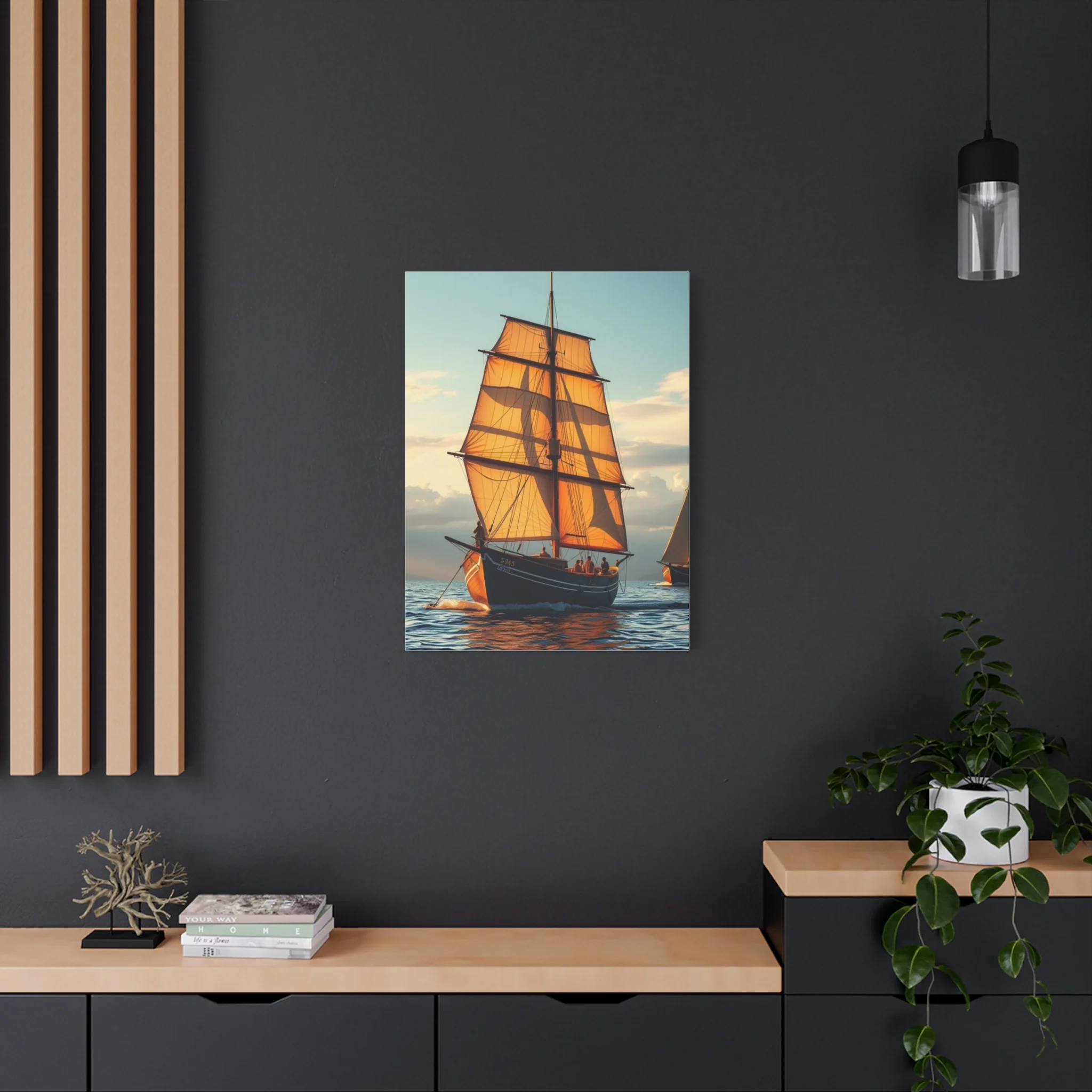Serene Seafarer Tableau - Image 7