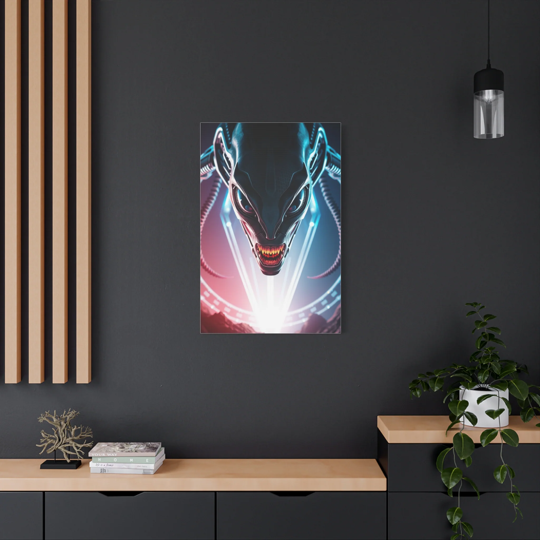 Supreme Alien Art Beautiful Collection Wall Art & Canvas Print - Image 10