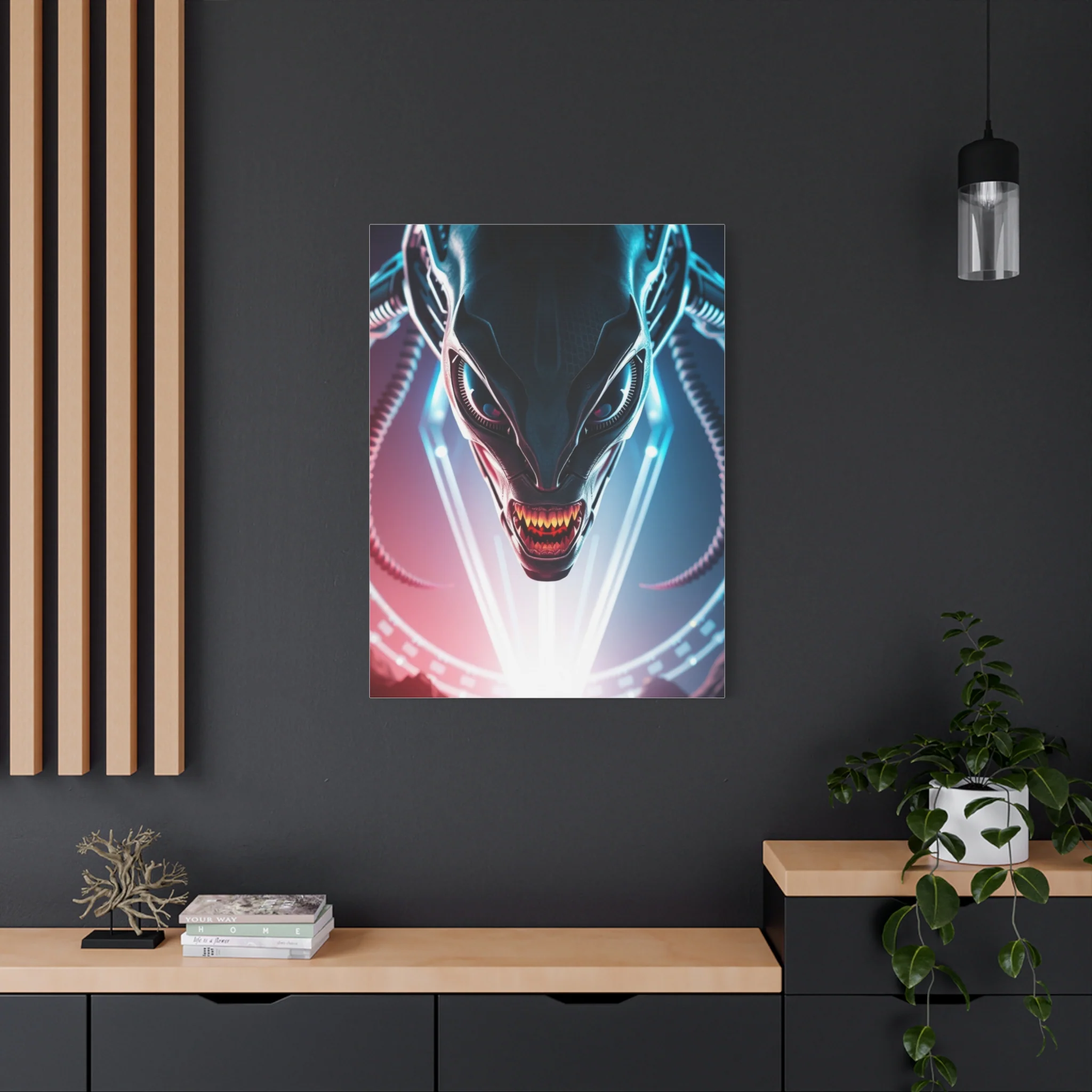 Supreme Alien Art Beautiful Collection Wall Art & Canvas Print - Image 13