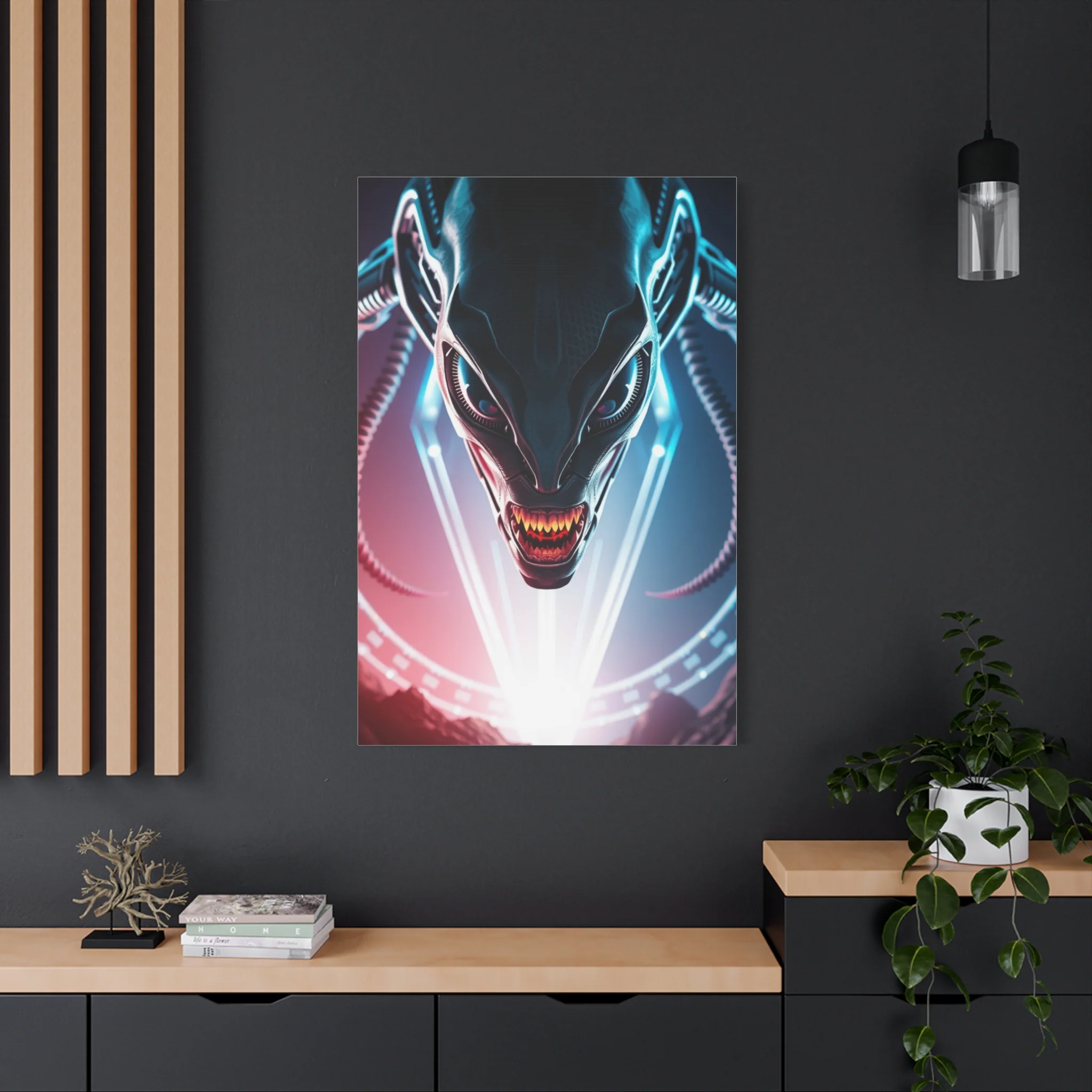Supreme Alien Art Beautiful Collection Wall Art & Canvas Print - Image 16