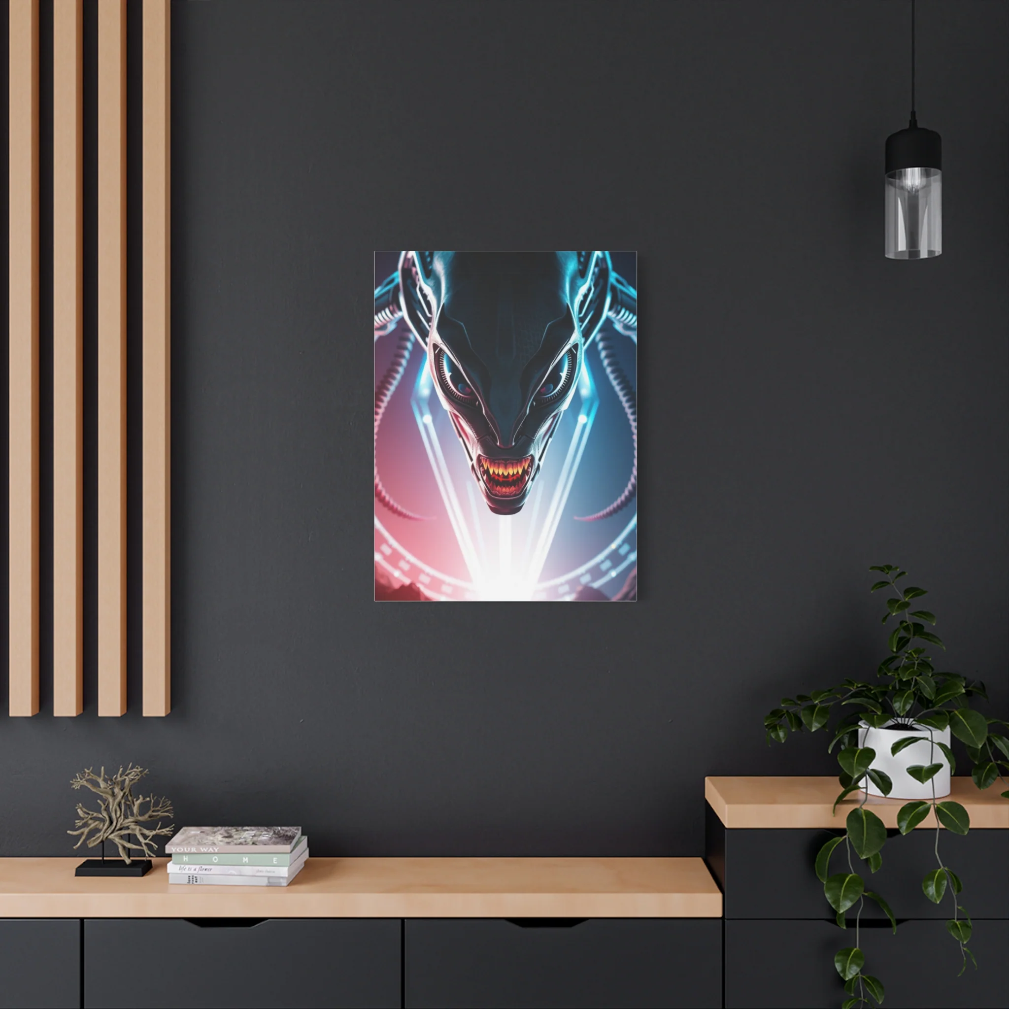 Supreme Alien Art Beautiful Collection Wall Art & Canvas Print - Image 7