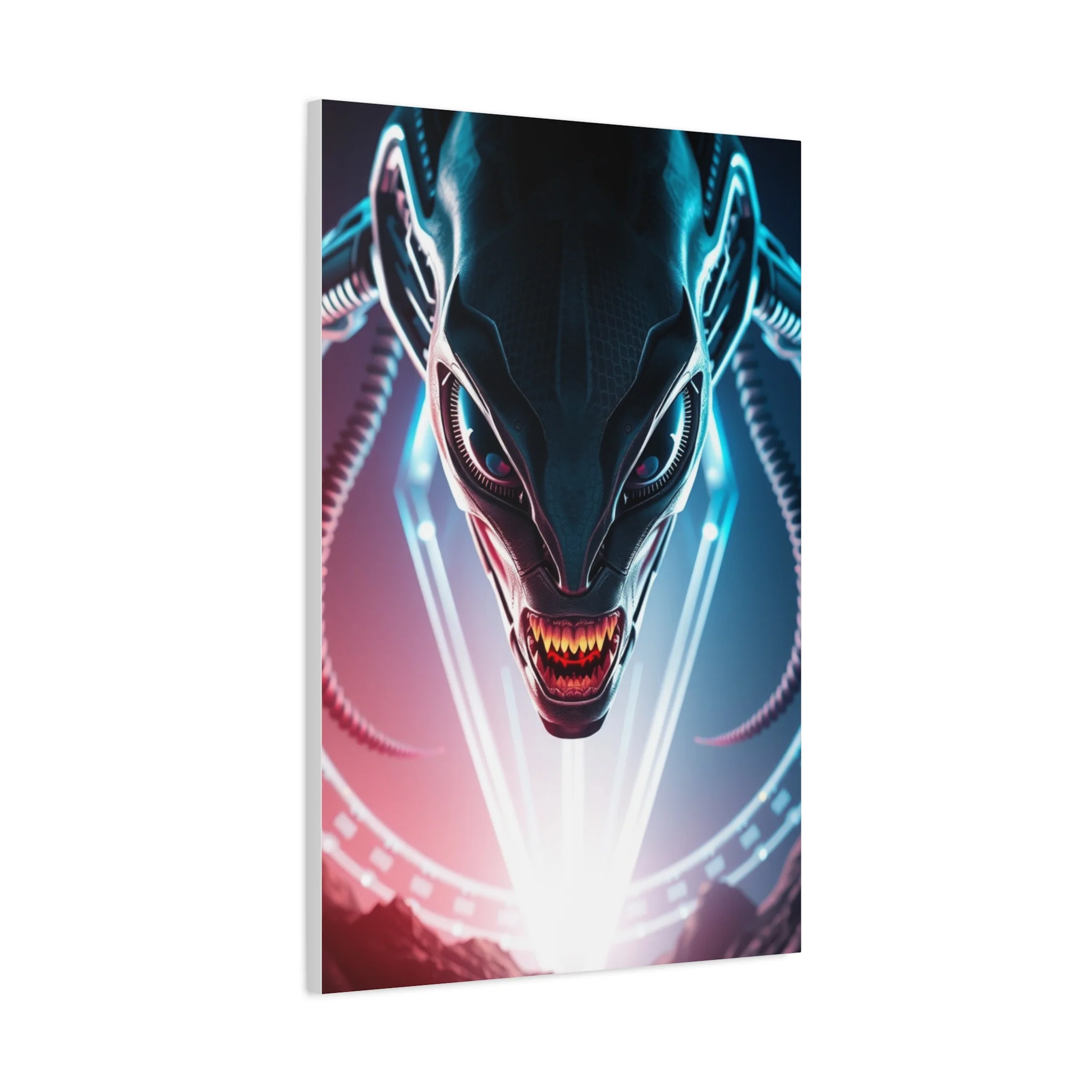 Supreme Alien Art Beautiful Collection Wall Art & Canvas Print - Image 8