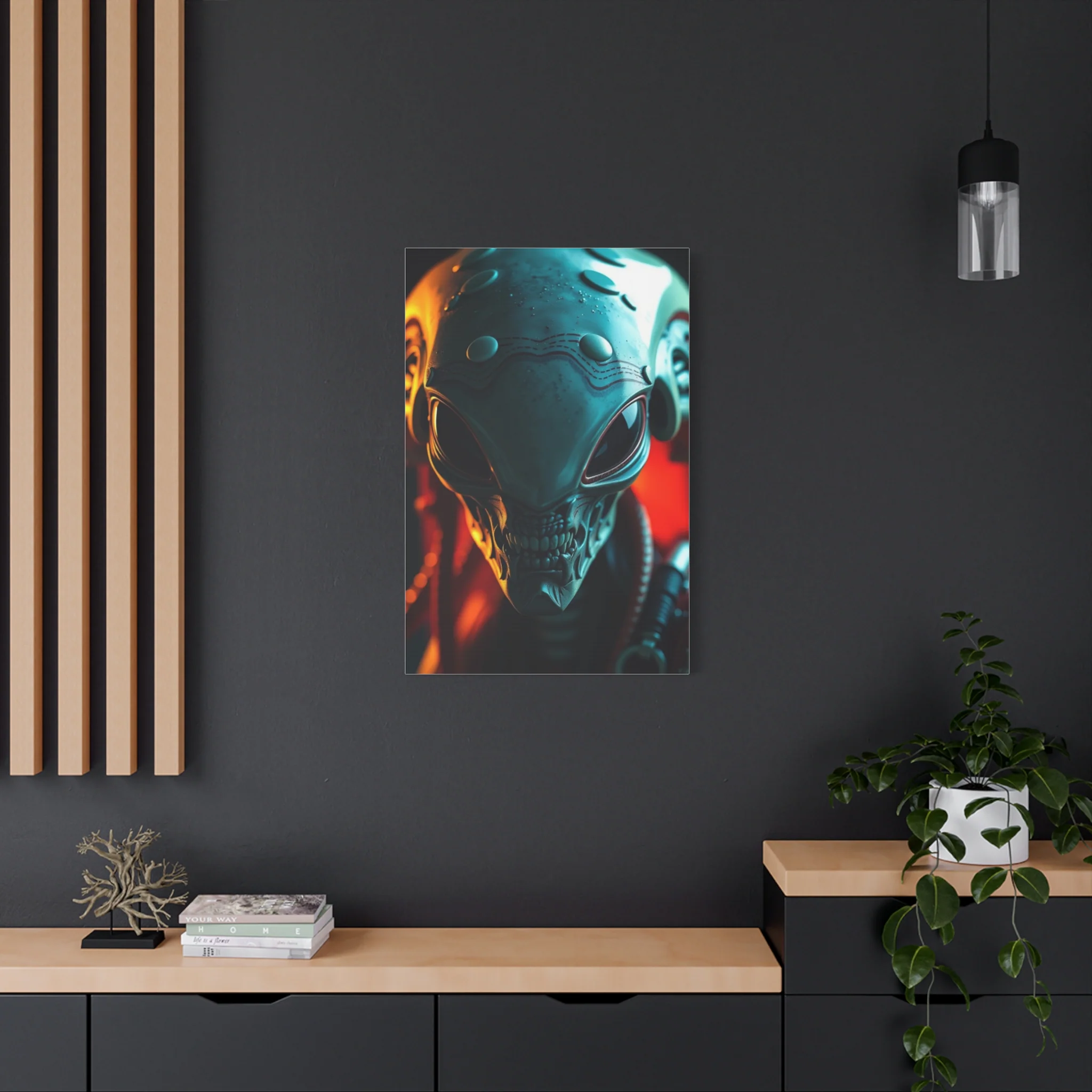 Supreme Alien Art Collection Wall Art & Canvas Print - Image 10