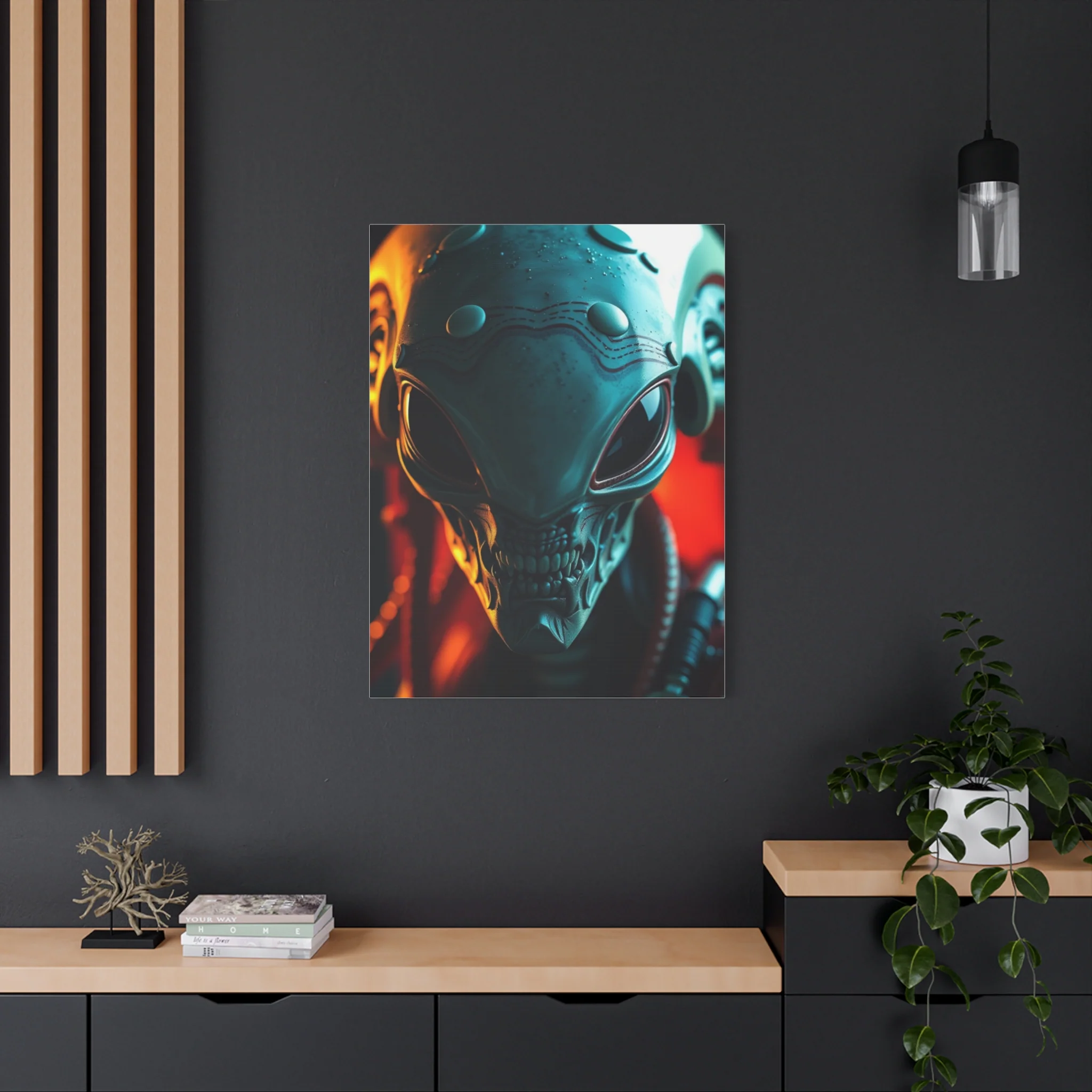 Supreme Alien Art Collection Wall Art & Canvas Print - Image 13