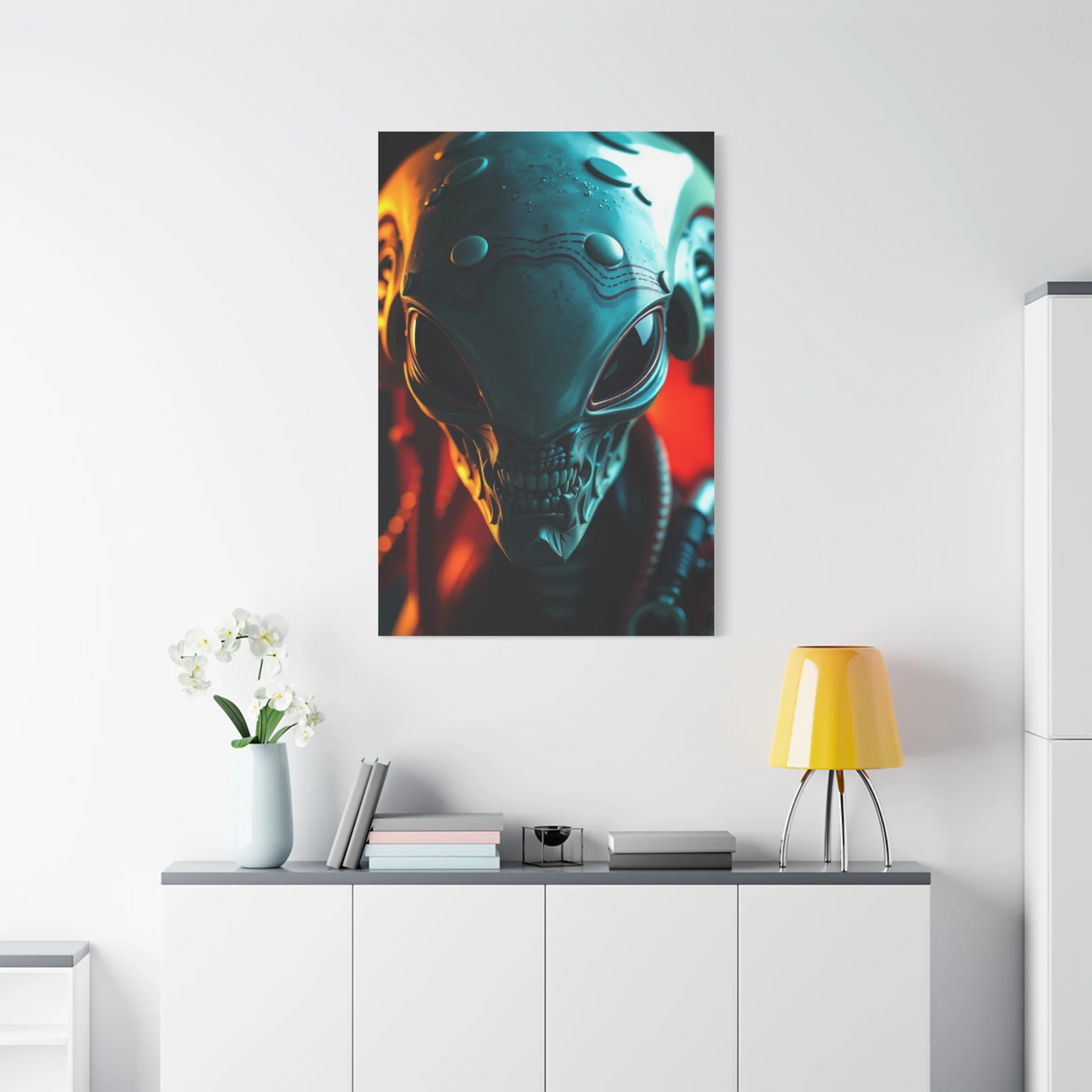 Supreme Alien Art Collection Wall Art & Canvas Print - Image 15