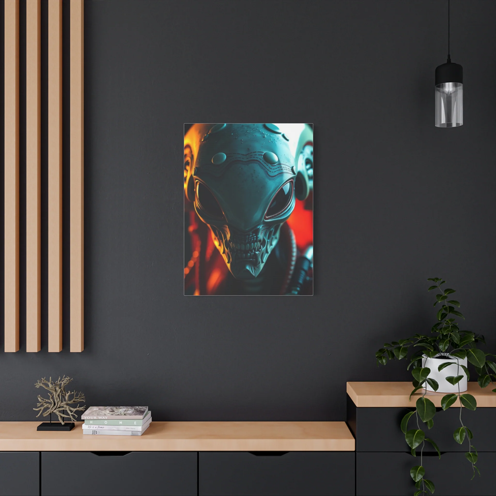 Supreme Alien Art Collection Wall Art & Canvas Print - Image 7