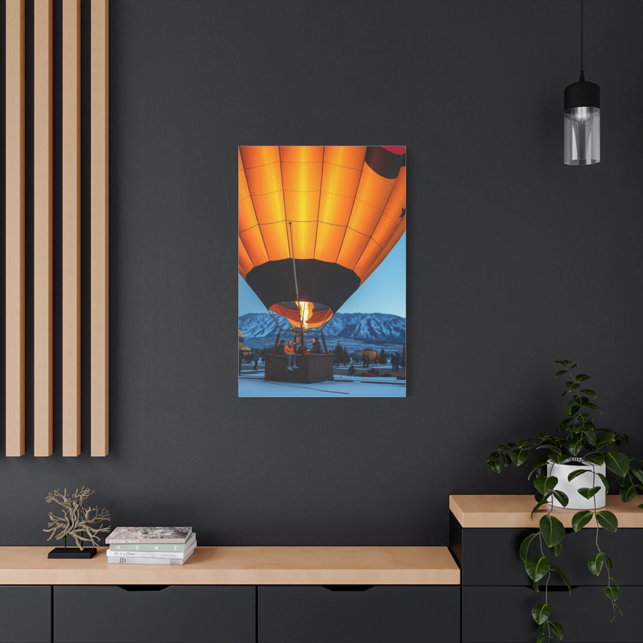Supreme Hot Air Balloon Art Beautiful Collection Wall Art & Canvas Print - Image 10