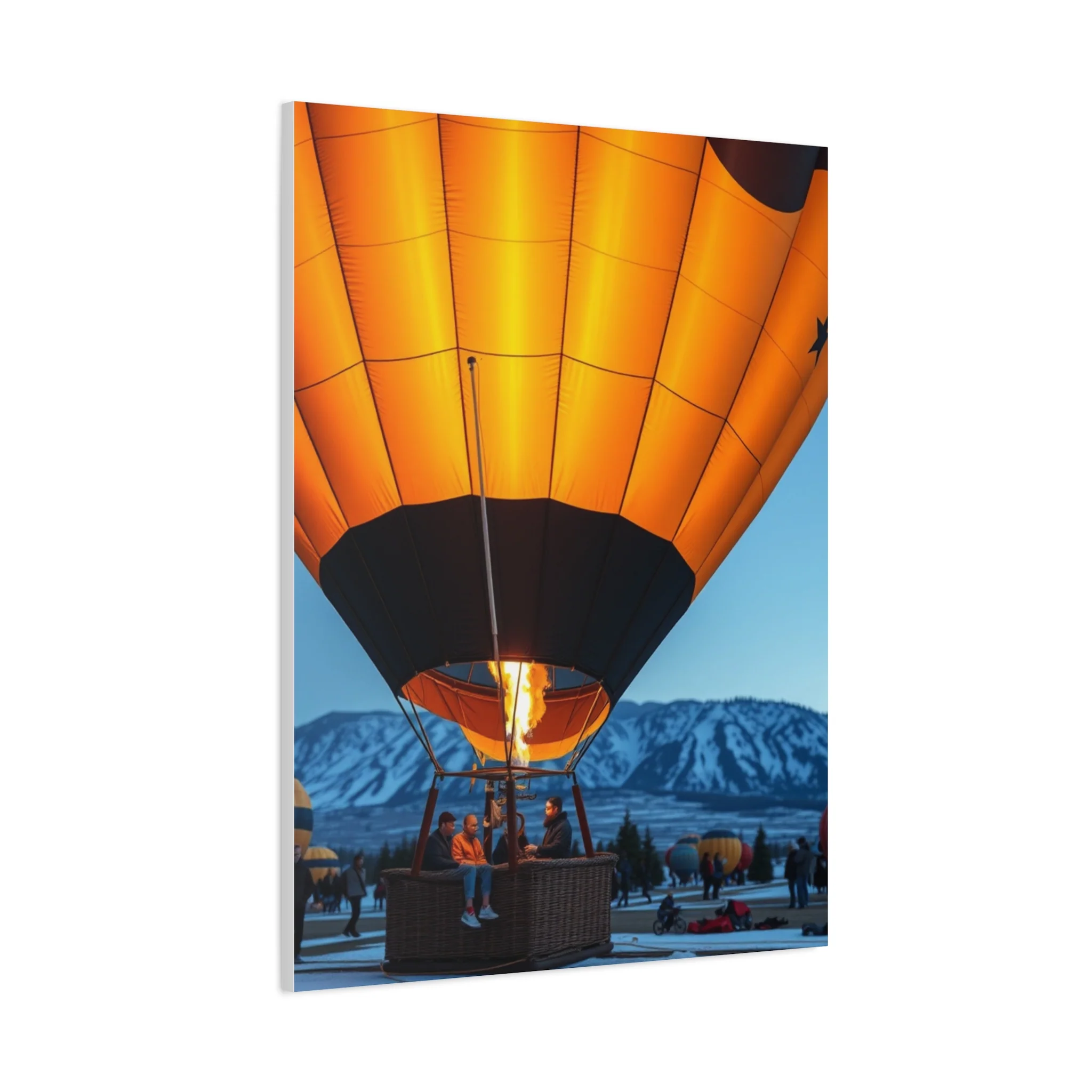 Supreme Hot Air Balloon Art Beautiful Collection Wall Art & Canvas Print - Image 11
