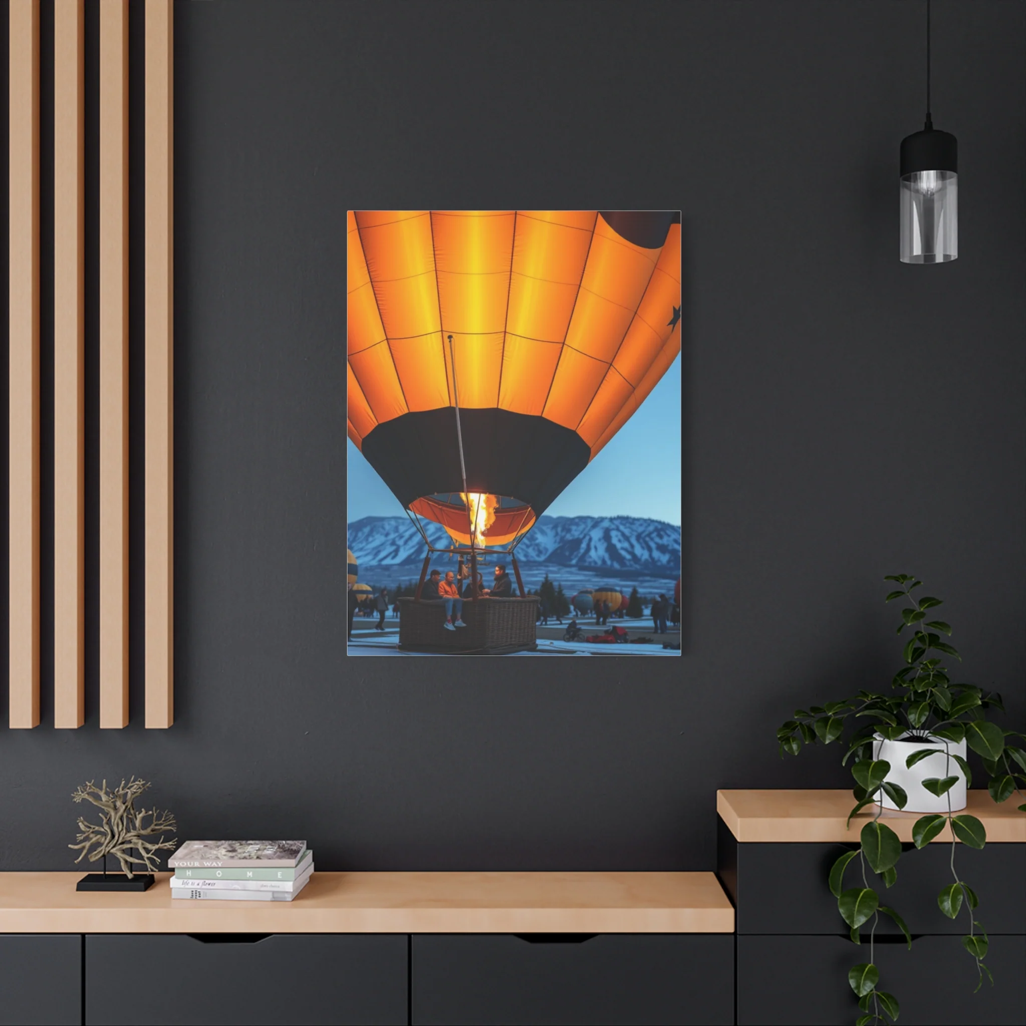 Supreme Hot Air Balloon Art Beautiful Collection Wall Art & Canvas Print - Image 13