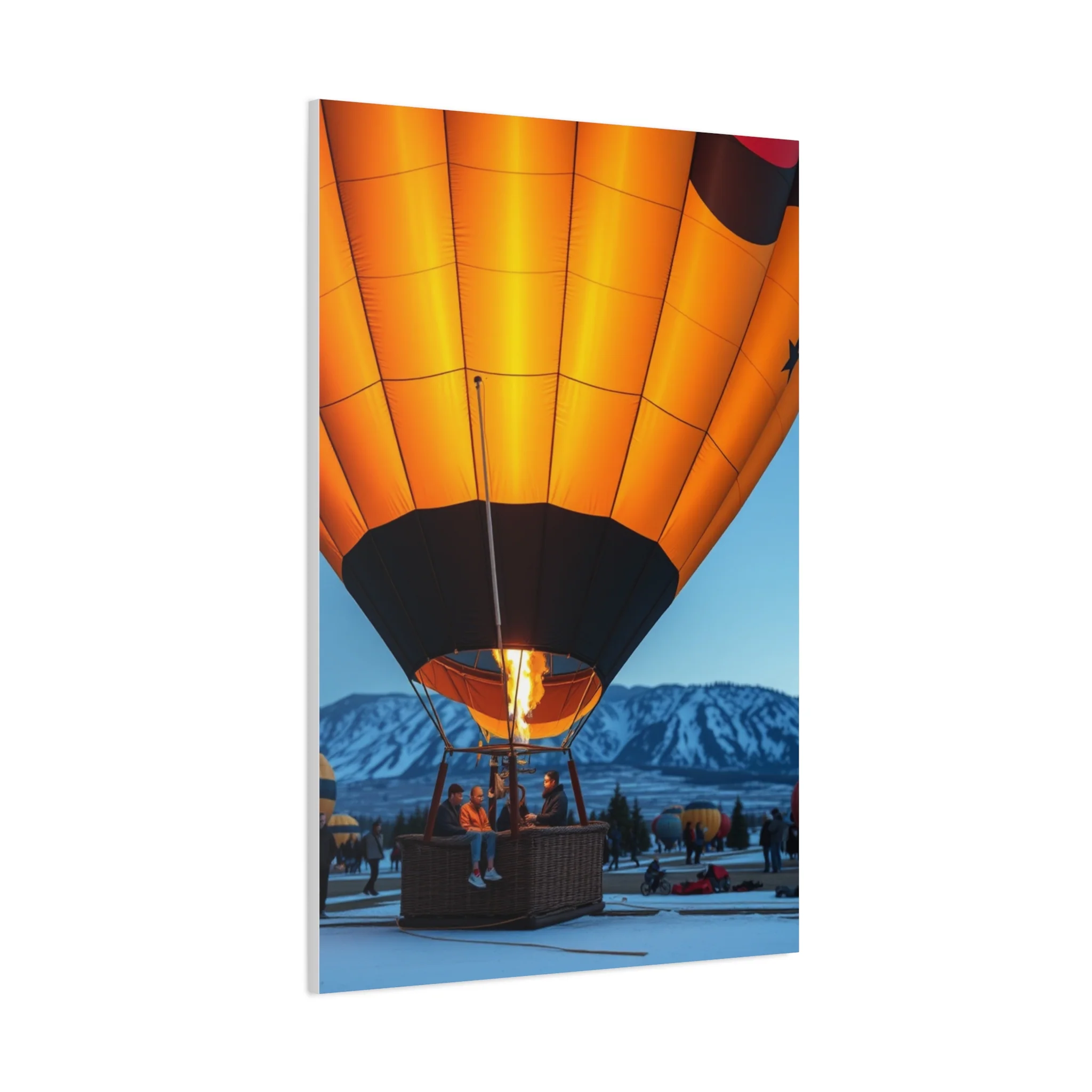 Supreme Hot Air Balloon Art Beautiful Collection Wall Art & Canvas Print - Image 14