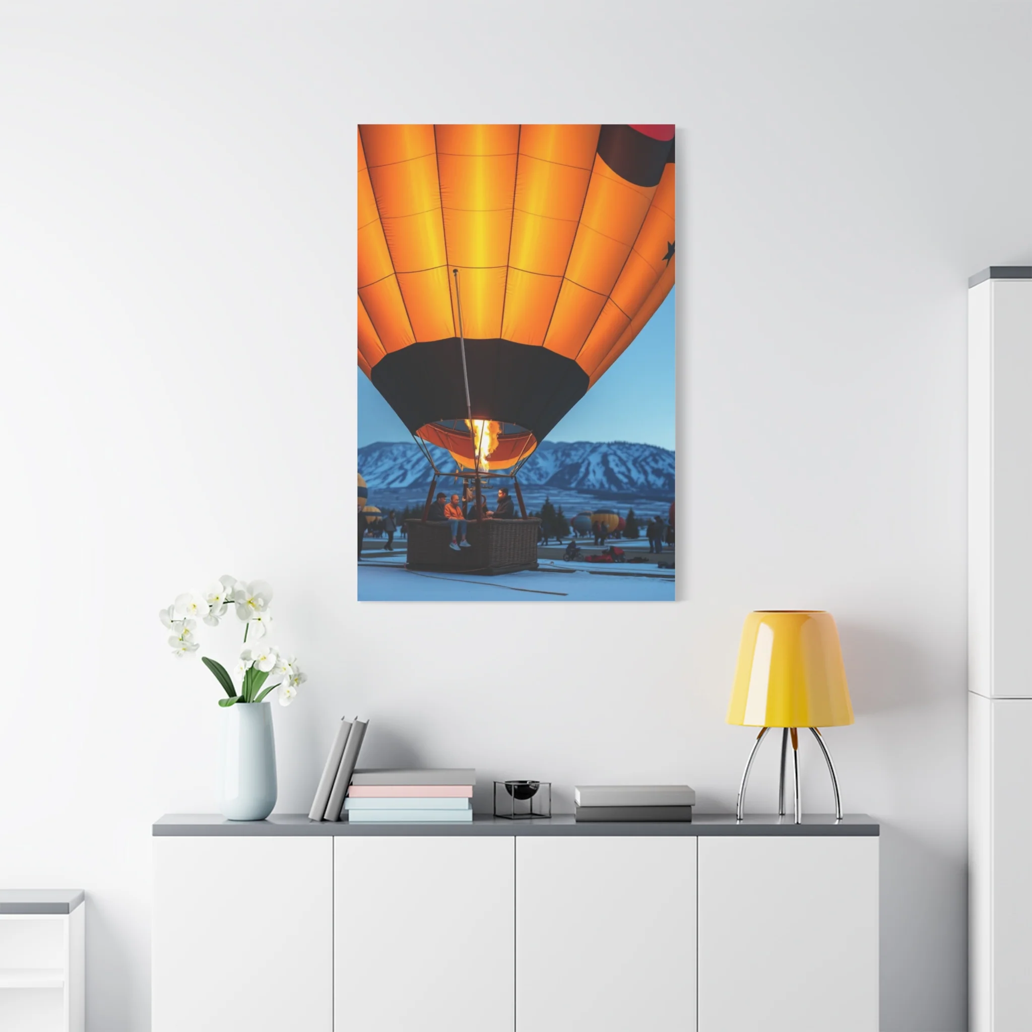 Supreme Hot Air Balloon Art Beautiful Collection Wall Art & Canvas Print - Image 15