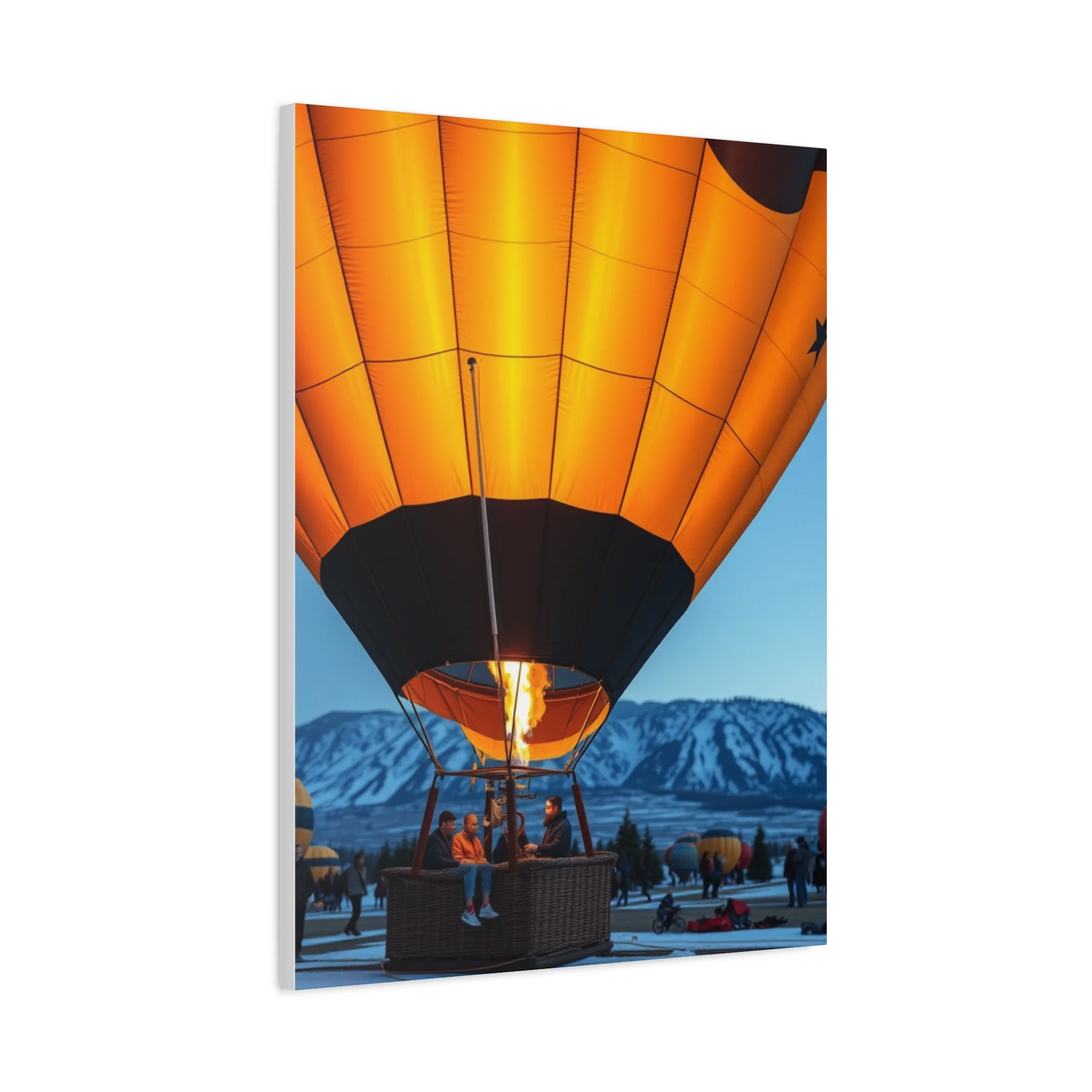 Supreme Hot Air Balloon Art Beautiful Collection Wall Art & Canvas Print - Image 5