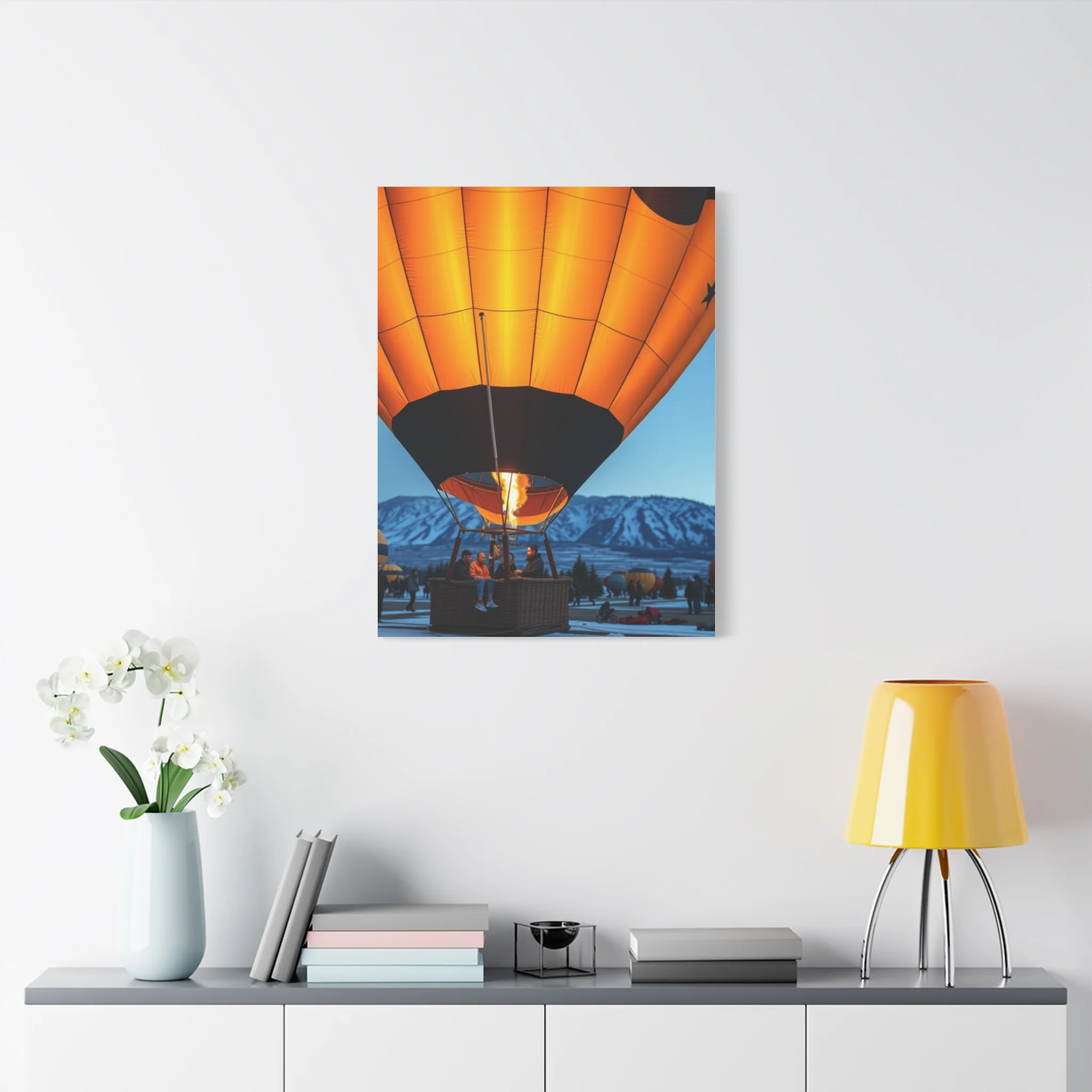 Supreme Hot Air Balloon Art Beautiful Collection Wall Art & Canvas Print - Image 6