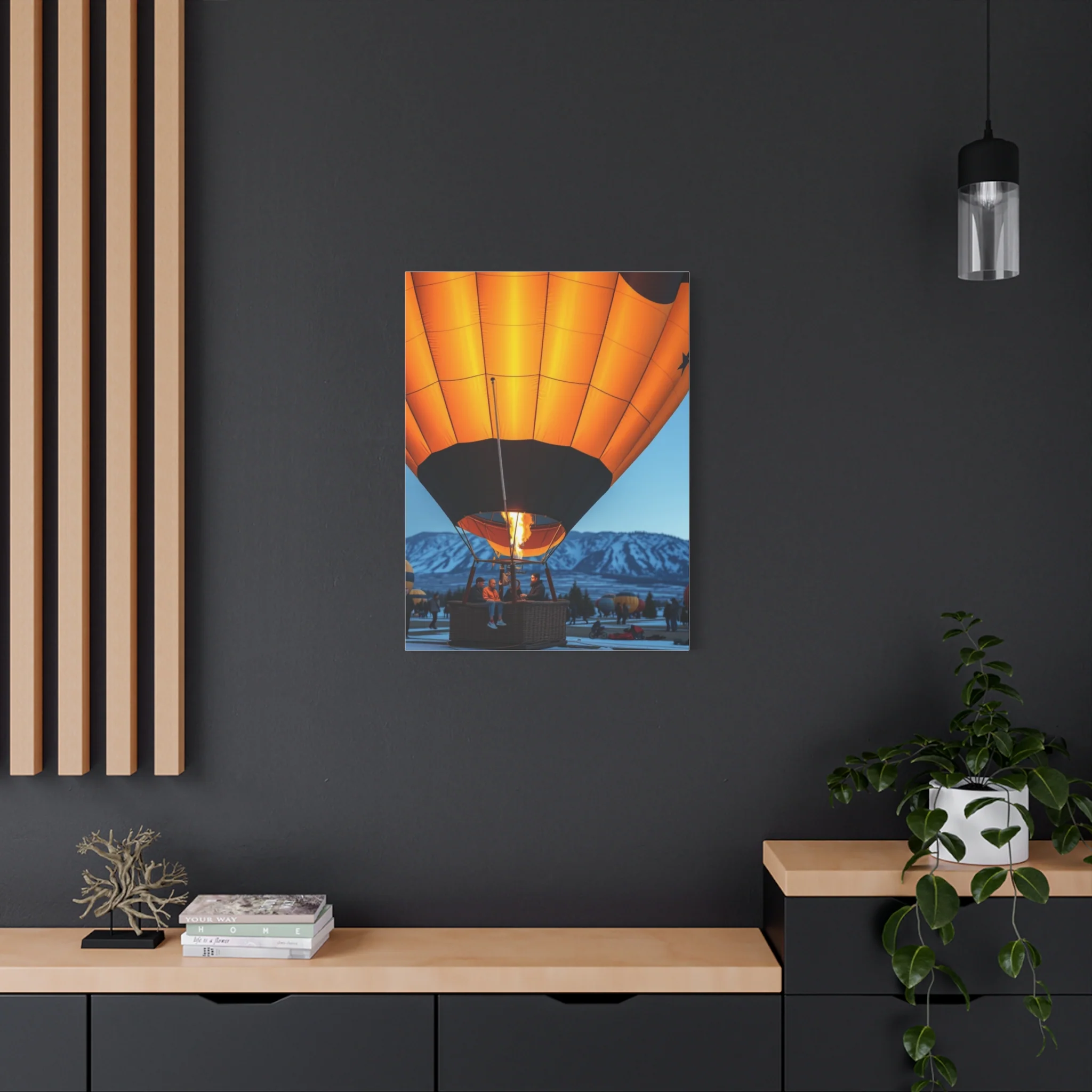 Supreme Hot Air Balloon Art Beautiful Collection Wall Art & Canvas Print - Image 7