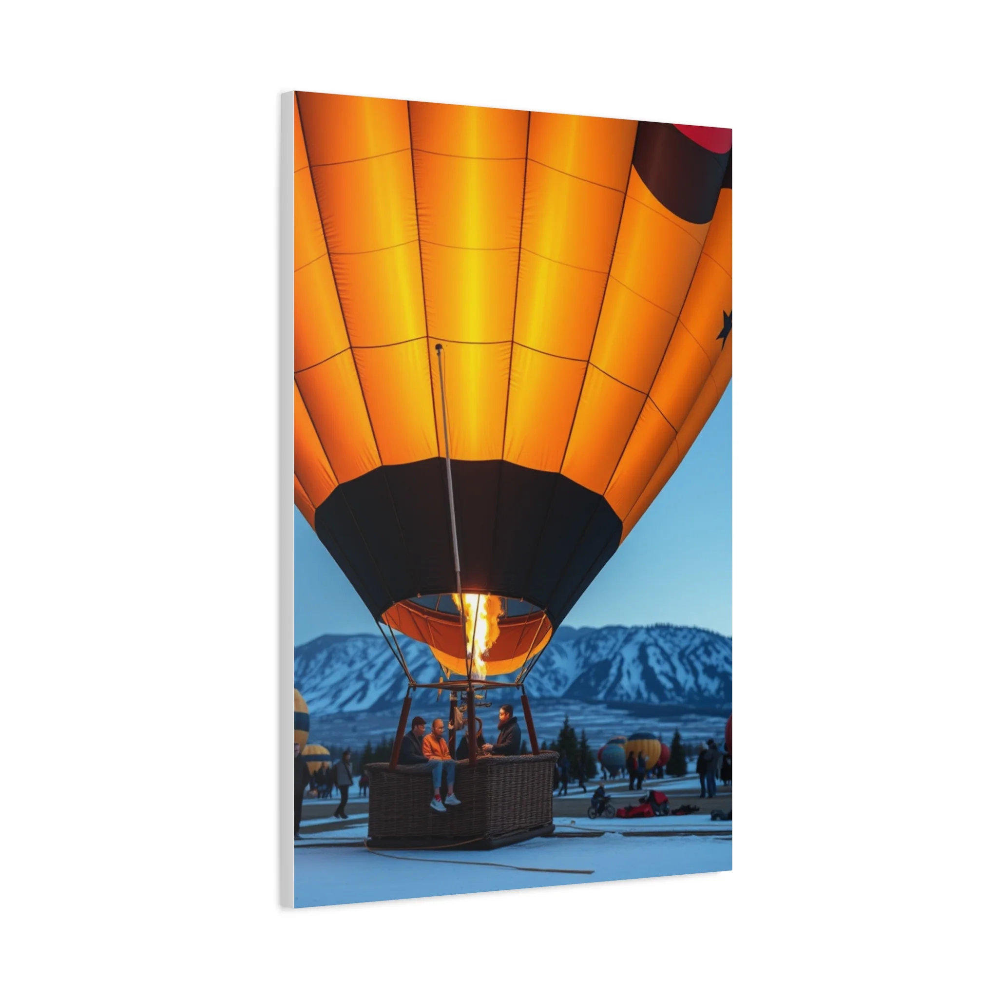 Supreme Hot Air Balloon Art Beautiful Collection Wall Art & Canvas Print - Image 8