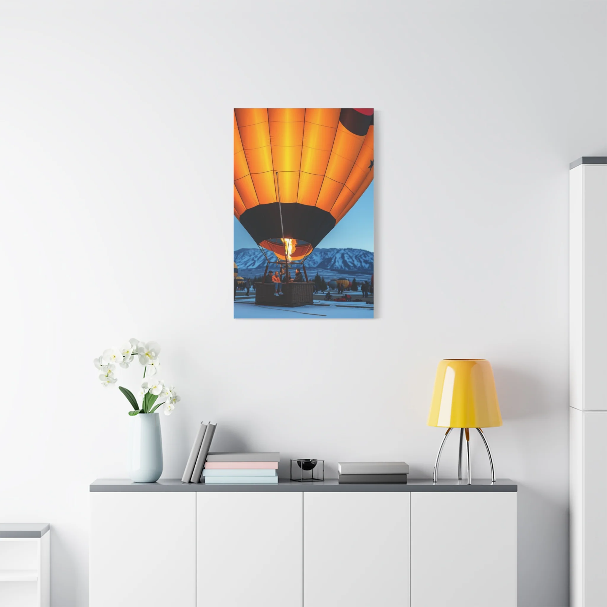 Supreme Hot Air Balloon Art Beautiful Collection Wall Art & Canvas Print - Image 9