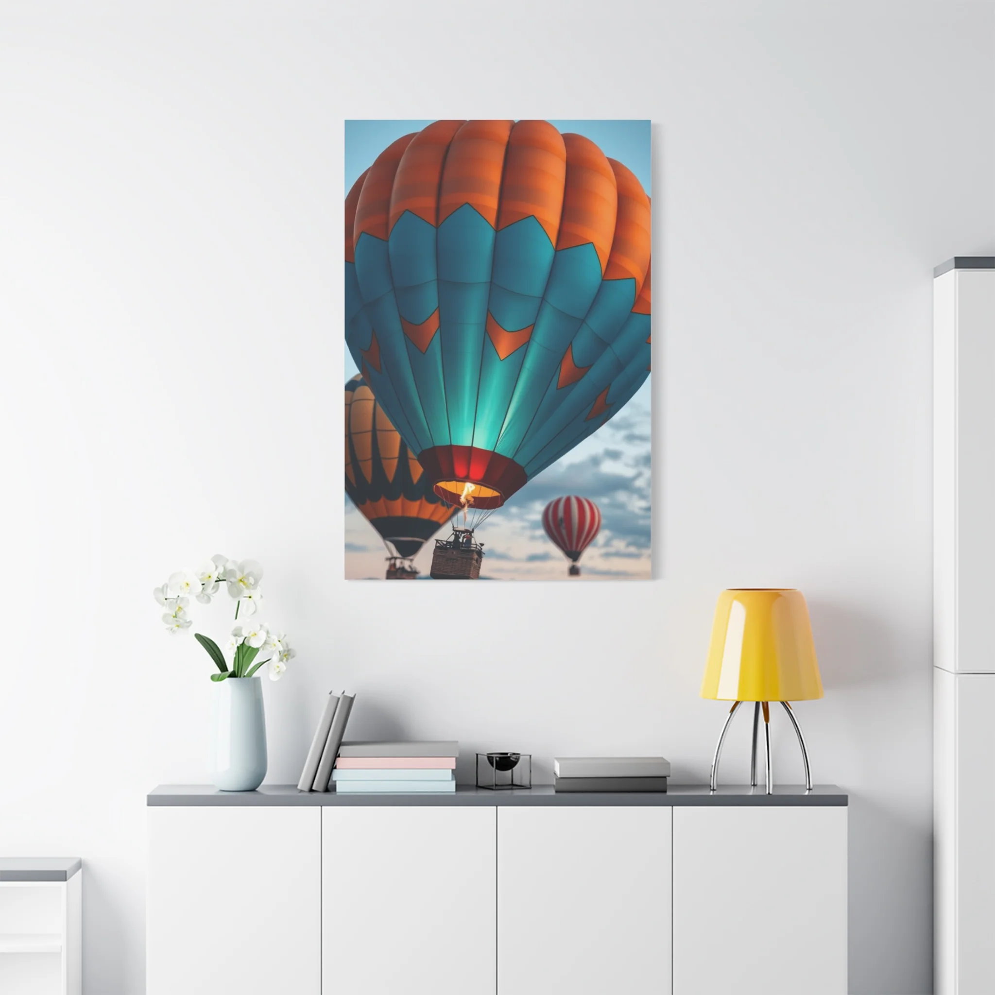 Supreme Hot Air Balloon Art Collection Wall Art & Canvas Print - Image 15