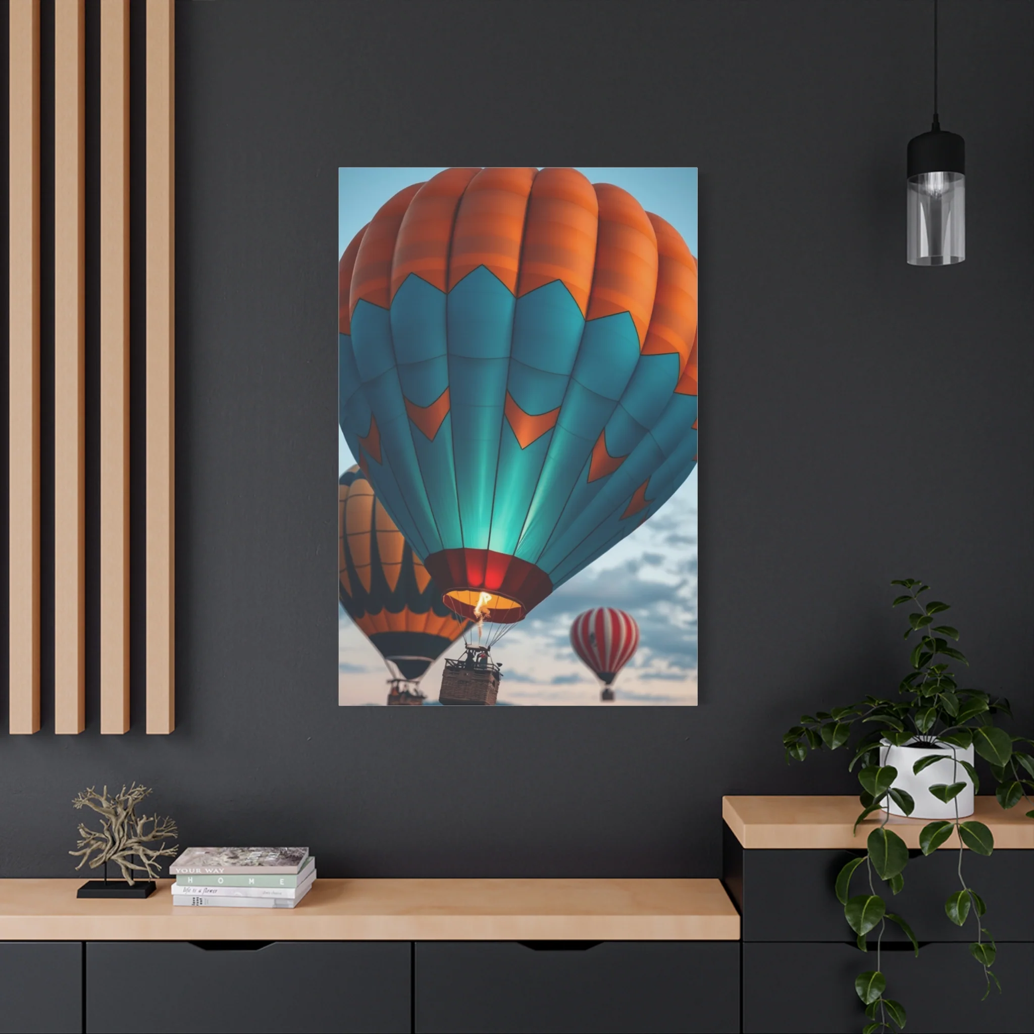 Supreme Hot Air Balloon Art Collection Wall Art & Canvas Print - Image 16