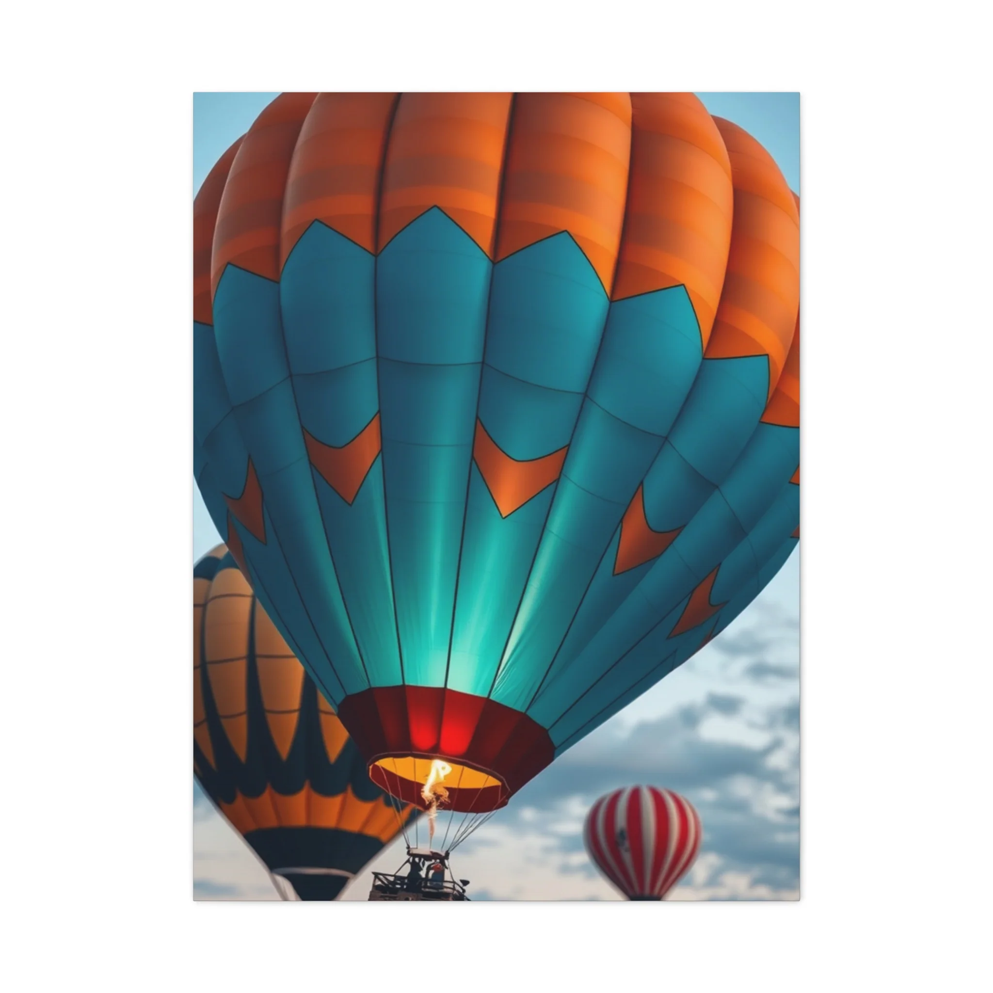 Supreme Hot Air Balloon Art Collection Wall Art & Canvas Print - Image 3