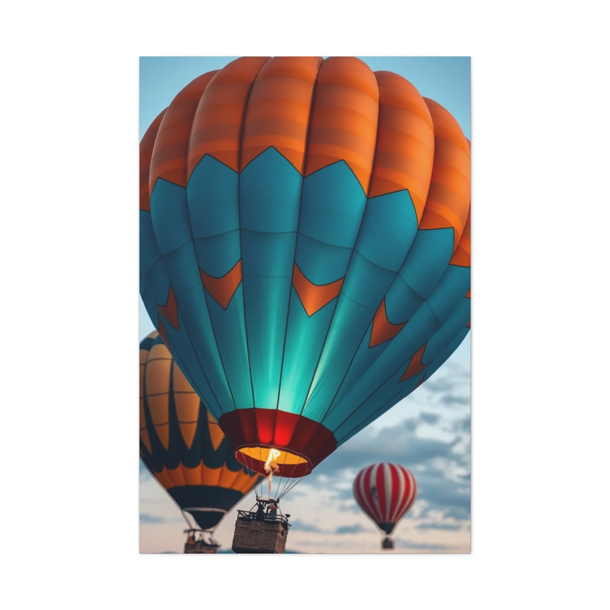 Supreme Hot Air Balloon Art Collection Wall Art & Canvas Print - Image 4
