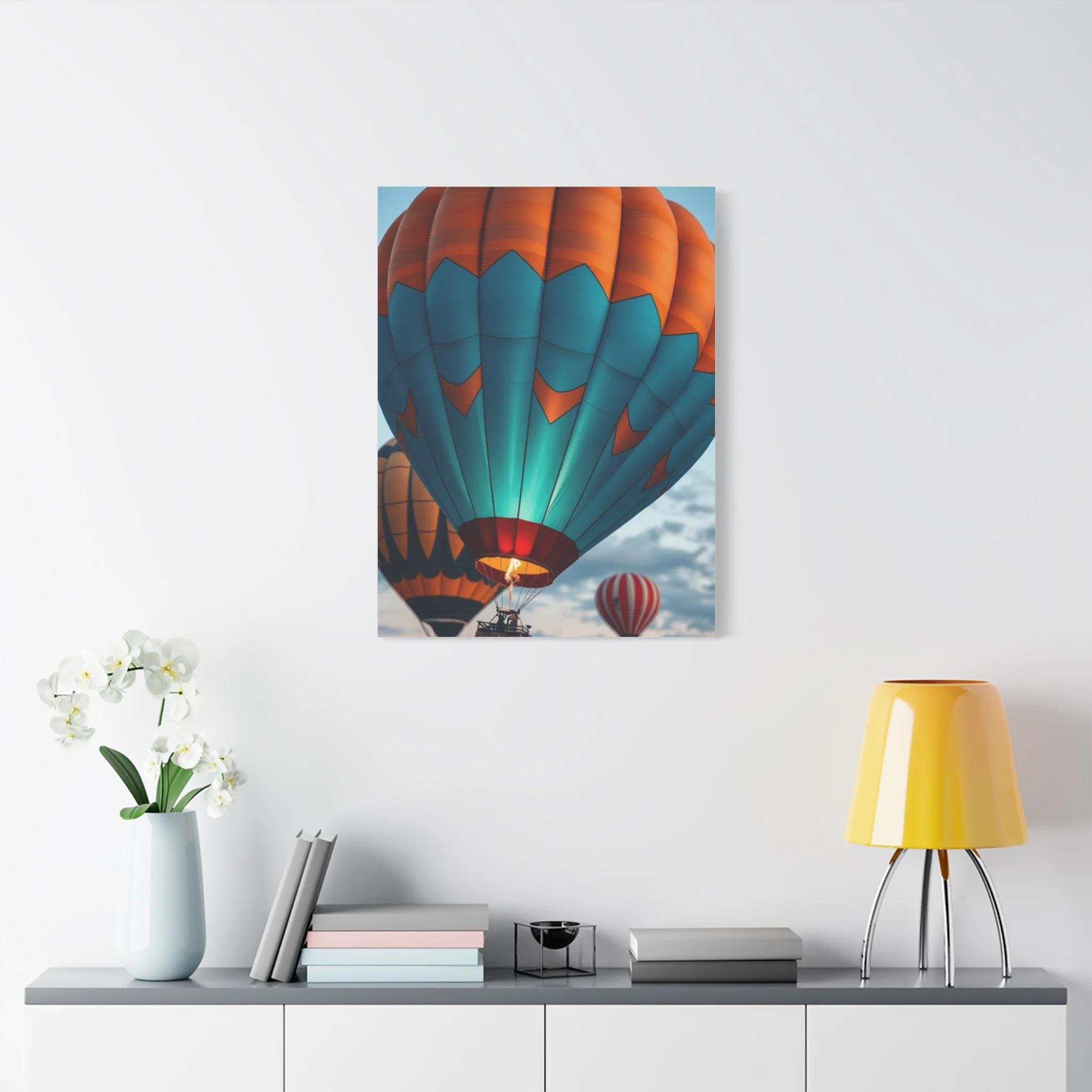 Supreme Hot Air Balloon Art Collection Wall Art & Canvas Print - Image 6
