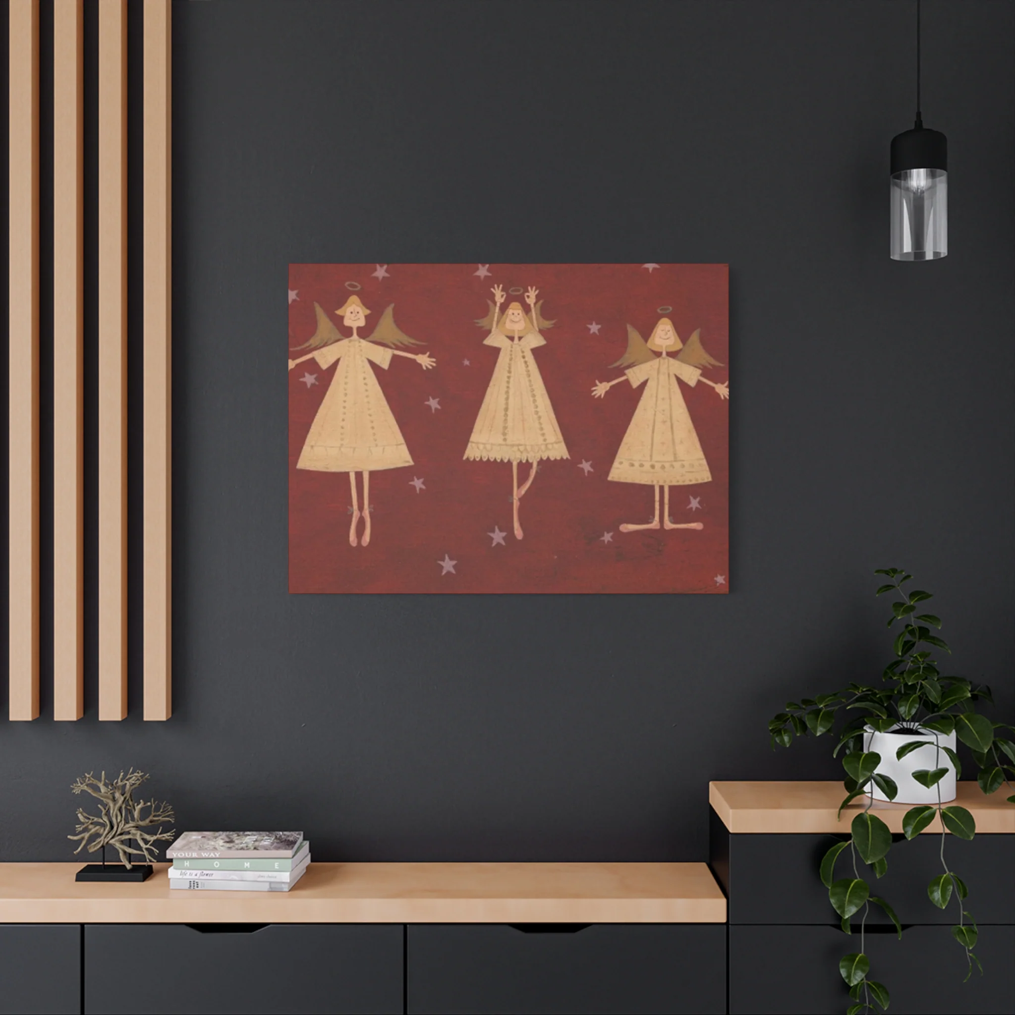 Three Angels Kimble Warren Wall Art & Canvas Prints - Image 16