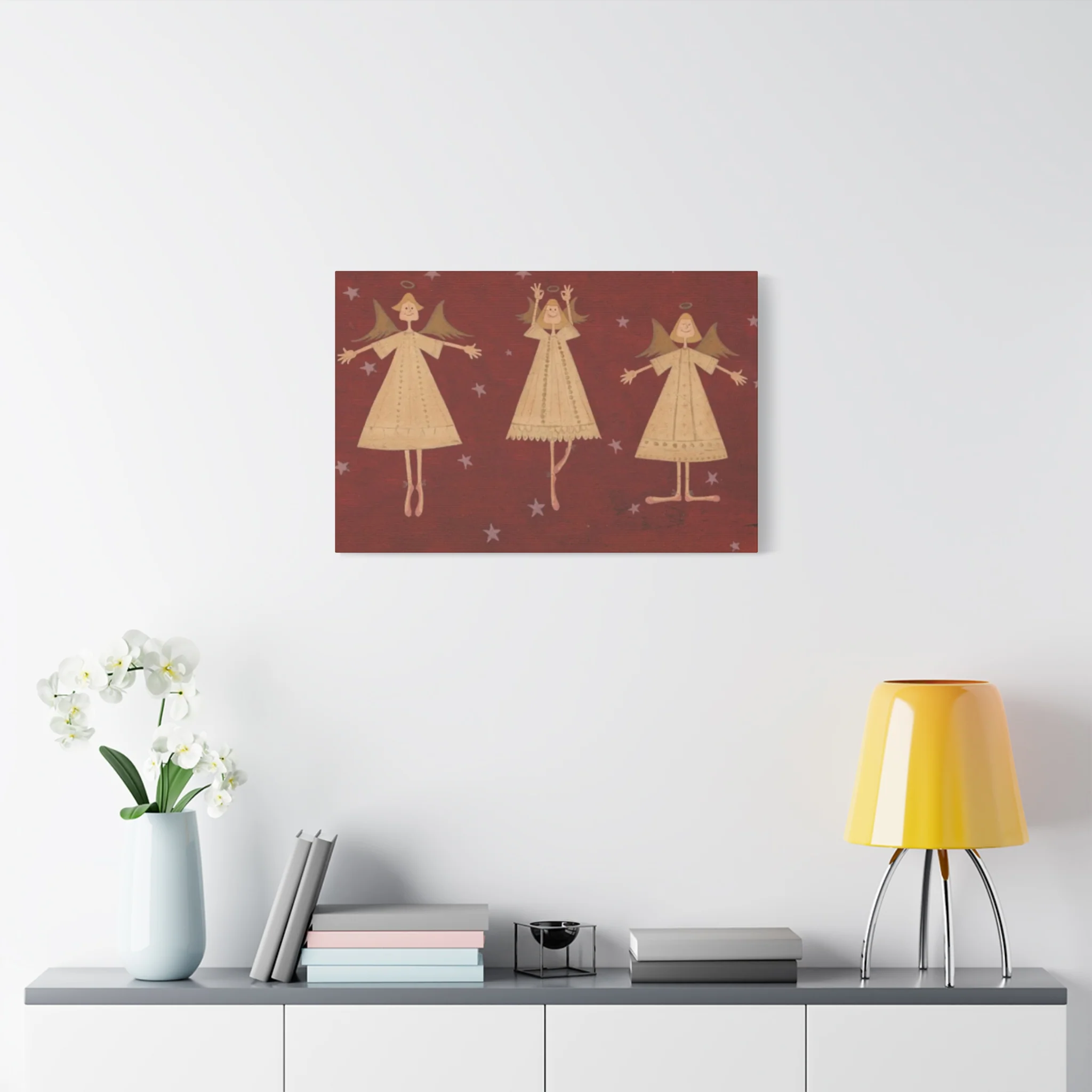 Three Angels Kimble Warren Wall Art & Canvas Prints - Image 9