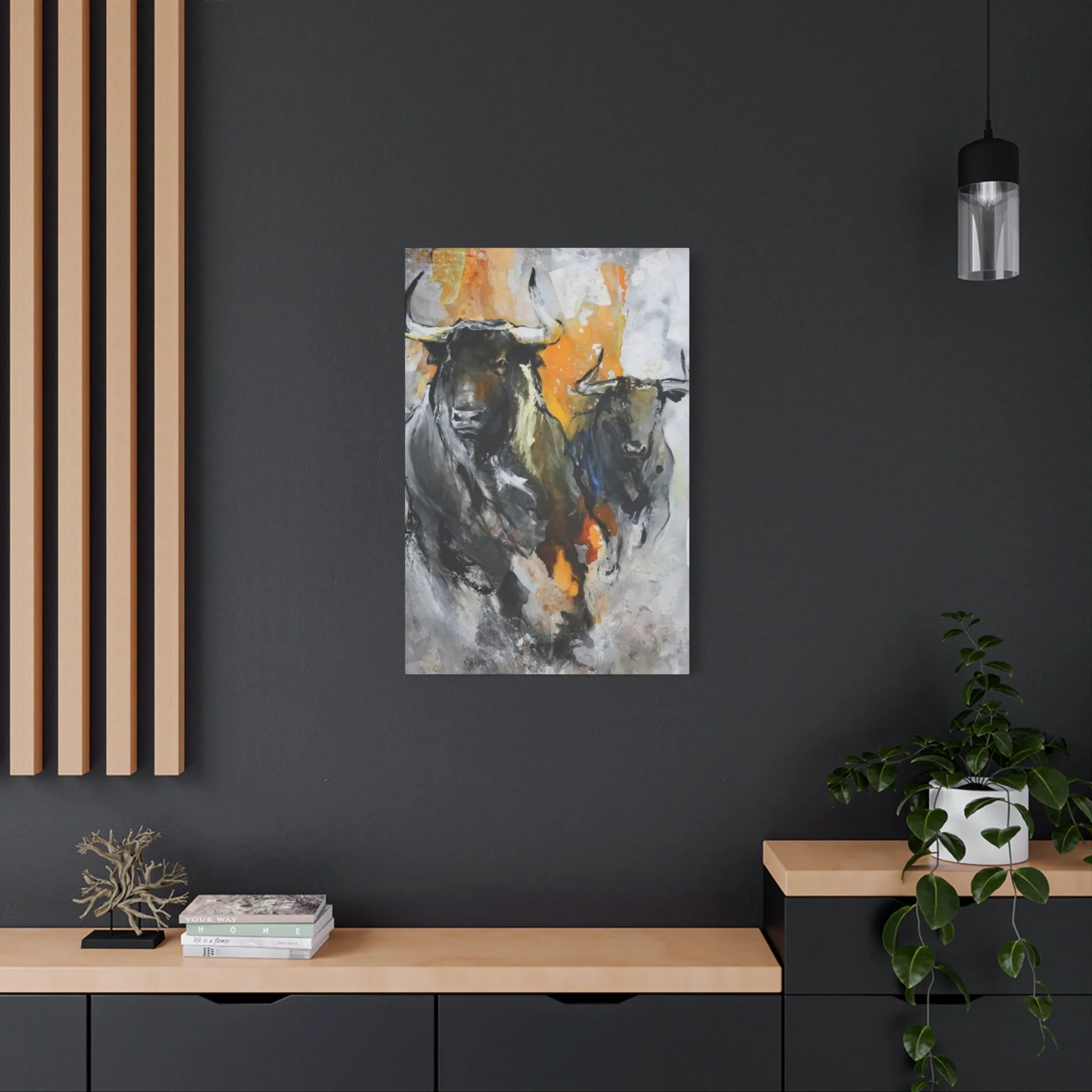 Two Bulls Wall Art & Canvas Prints - Image 5