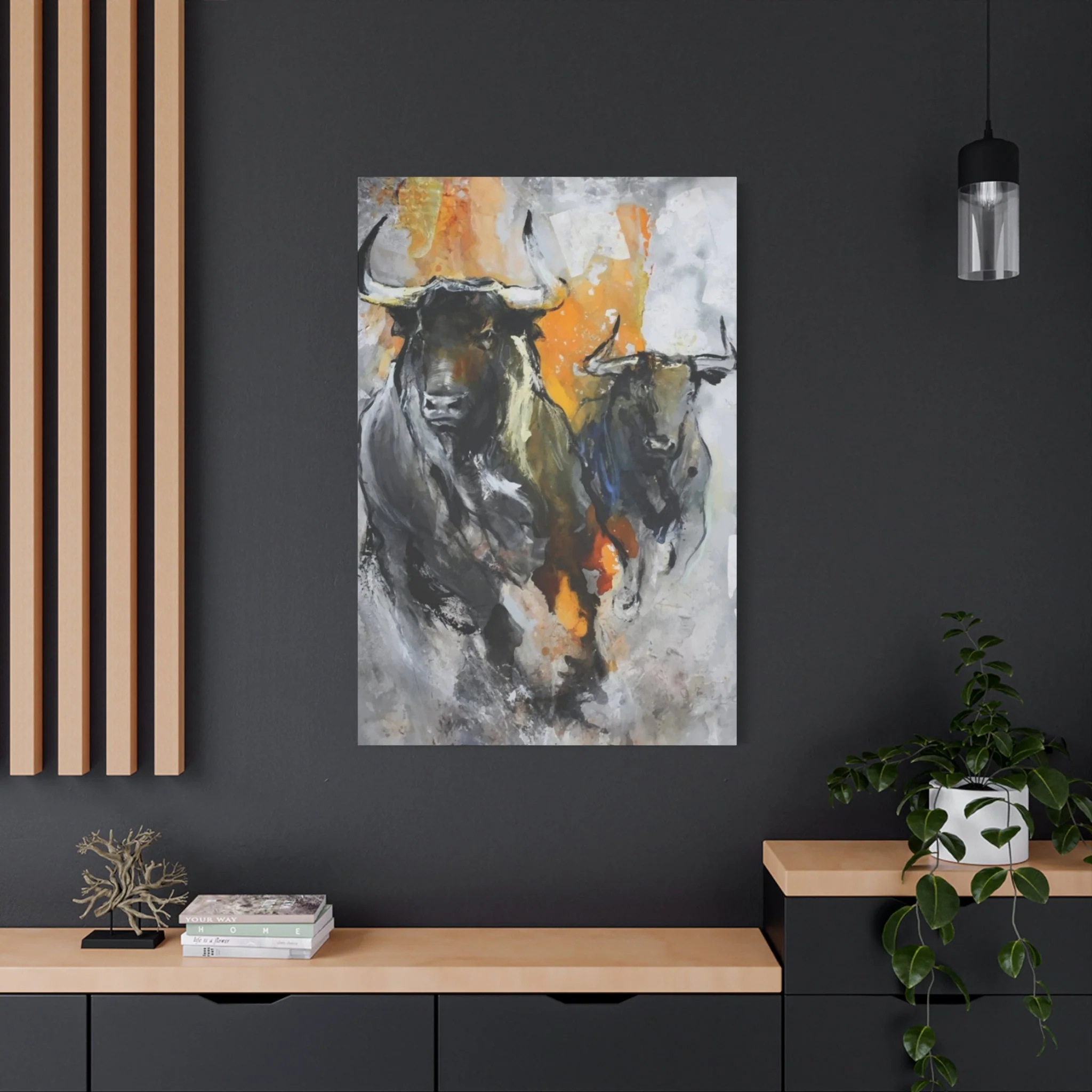 Two Bulls Wall Art & Canvas Prints - Image 8