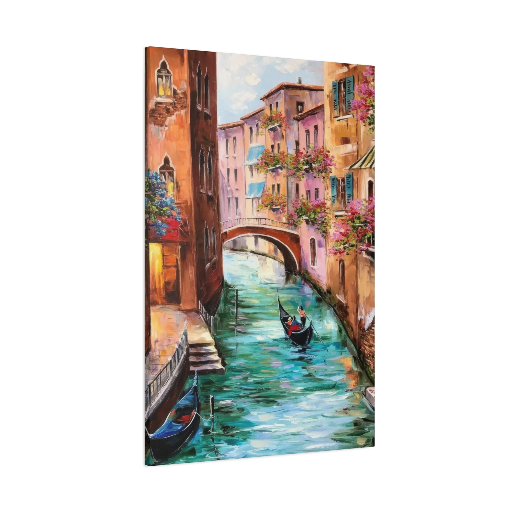 Venice Italy Boat Painting Wall Art & Canvas Prints - Image 14