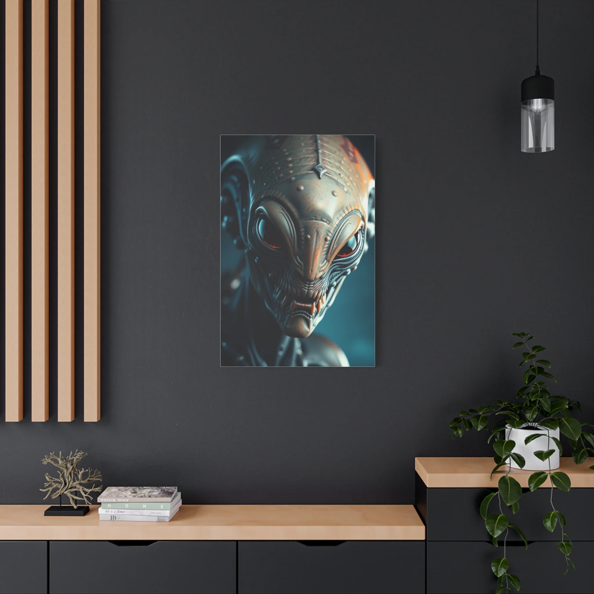 Vision Alien Art Art Wall Art & Canvas Print - Image 10