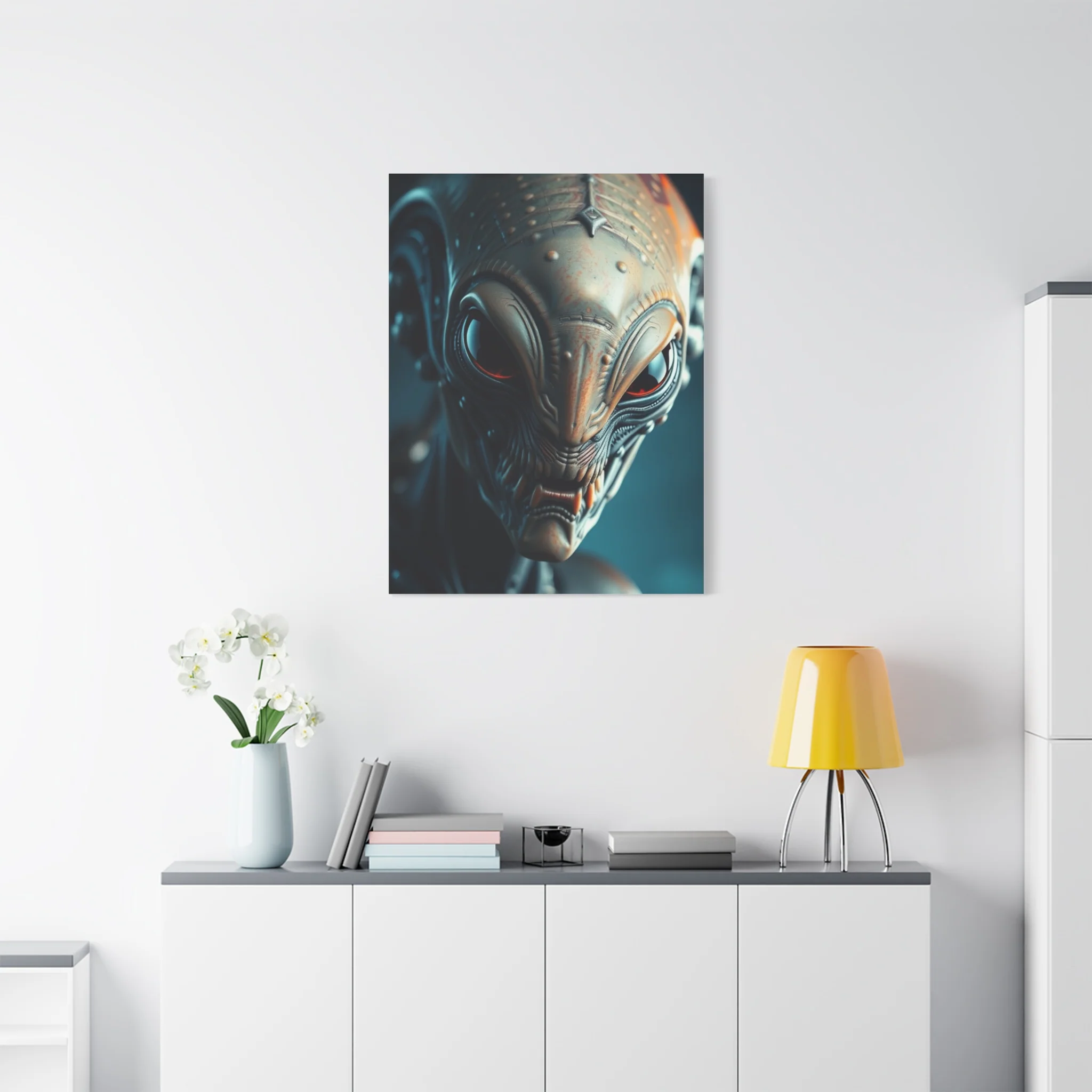 Vision Alien Art Art Wall Art & Canvas Print - Image 12