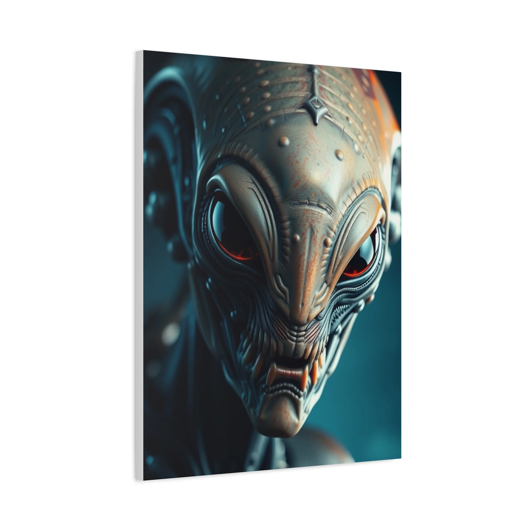 Vision Alien Art Art Wall Art & Canvas Print - Image 5