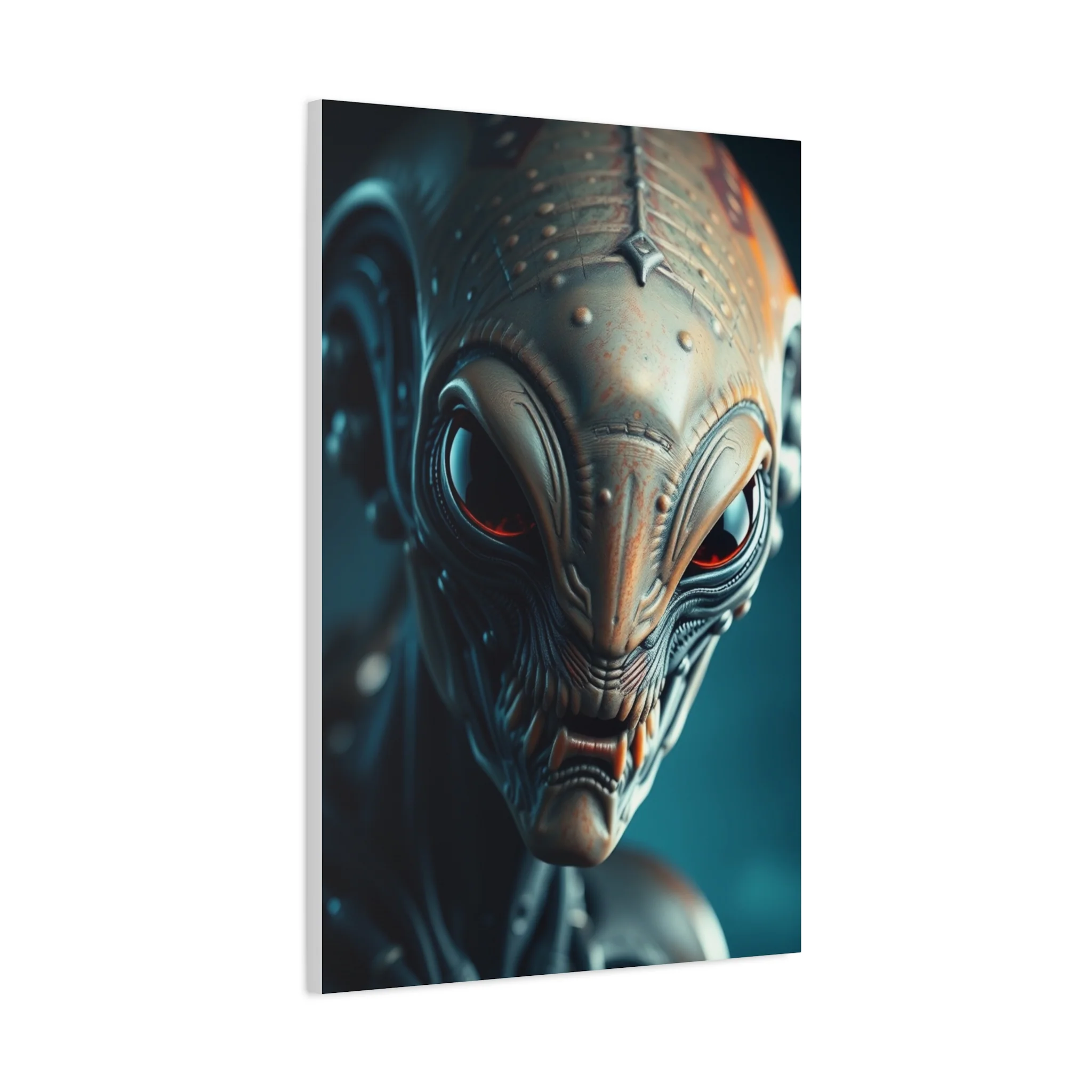 Vision Alien Art Art Wall Art & Canvas Print - Image 8