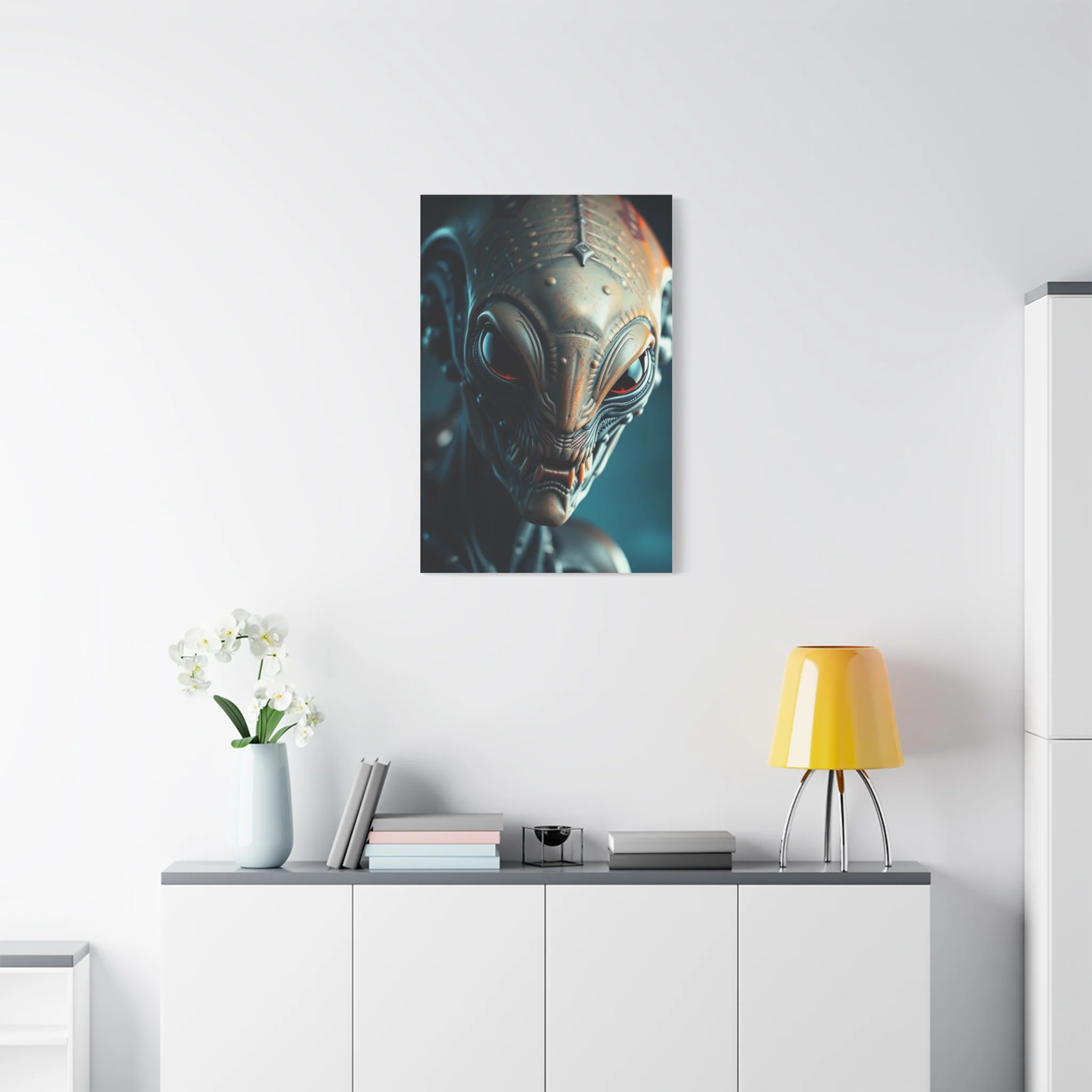 Vision Alien Art Art Wall Art & Canvas Print - Image 9