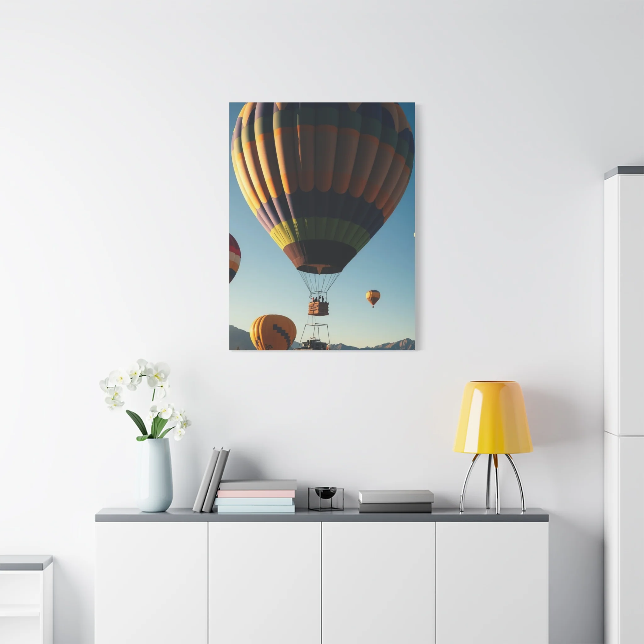 Vision Hot Air Balloon Art Art Wall Art & Canvas Print - Image 12