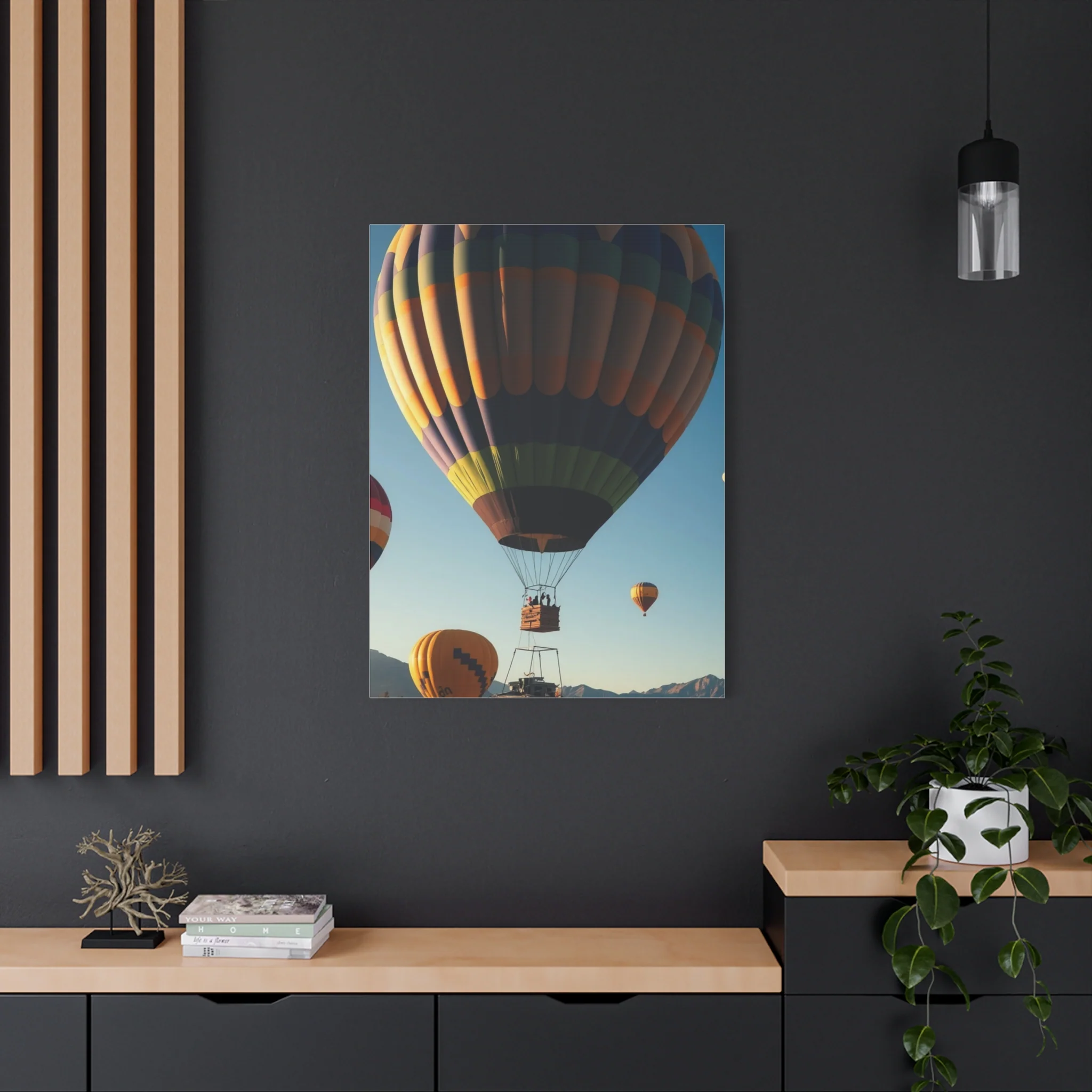 Vision Hot Air Balloon Art Art Wall Art & Canvas Print - Image 13