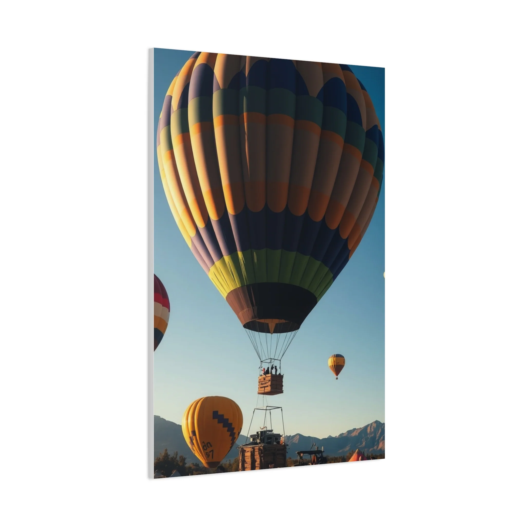 Vision Hot Air Balloon Art Art Wall Art & Canvas Print - Image 14