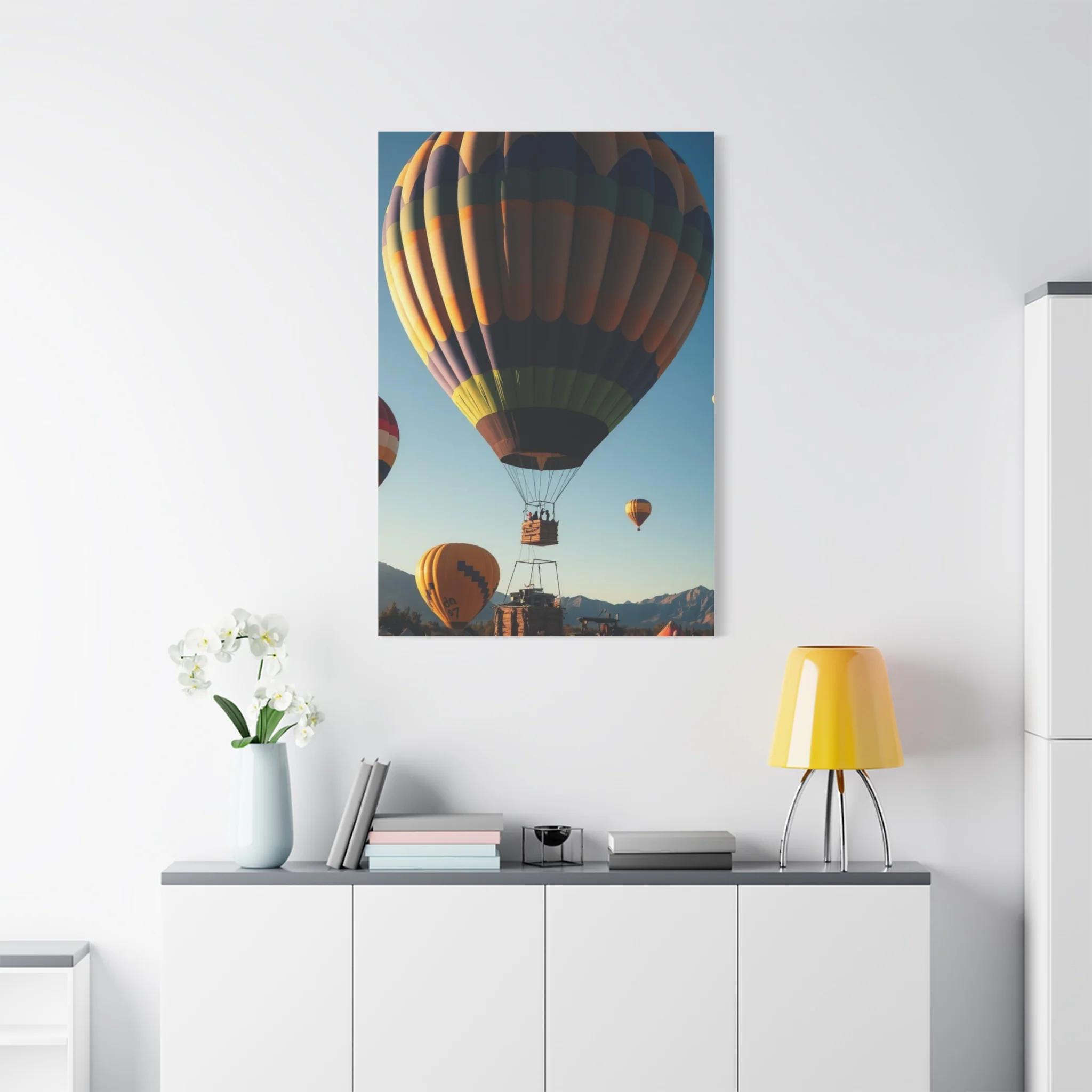 Vision Hot Air Balloon Art Art Wall Art & Canvas Print - Image 15